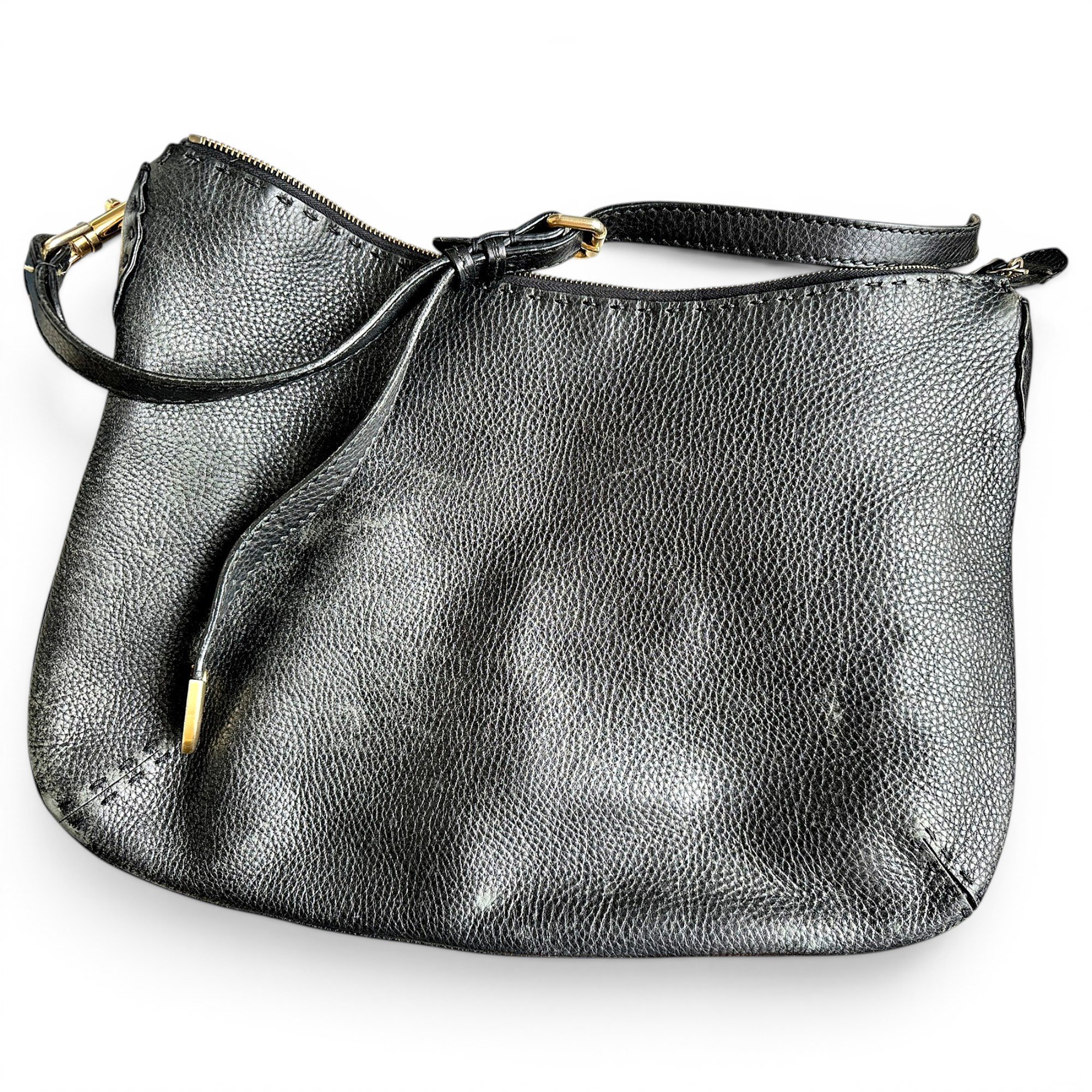 Fendi Anna Selleria leather crossbody bag