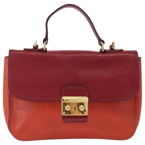 Leather handbag
