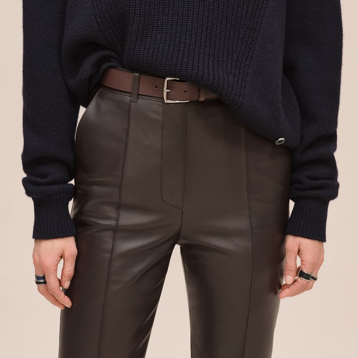 Bleu Noir Pull Manches Longues