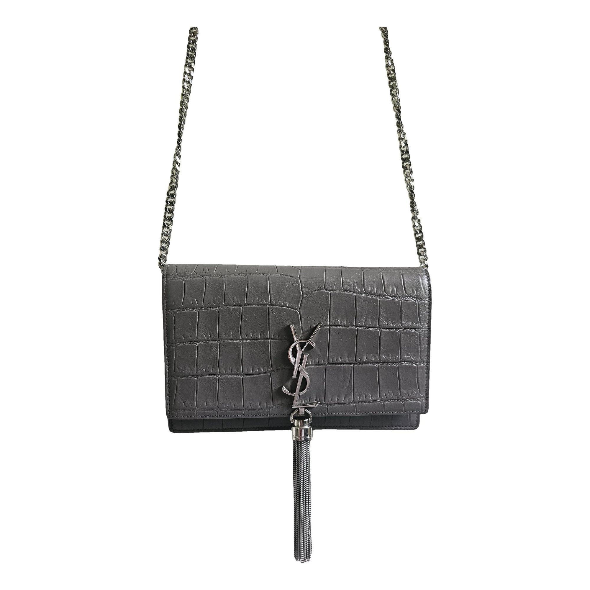 Pompom Kate leather crossbody bag