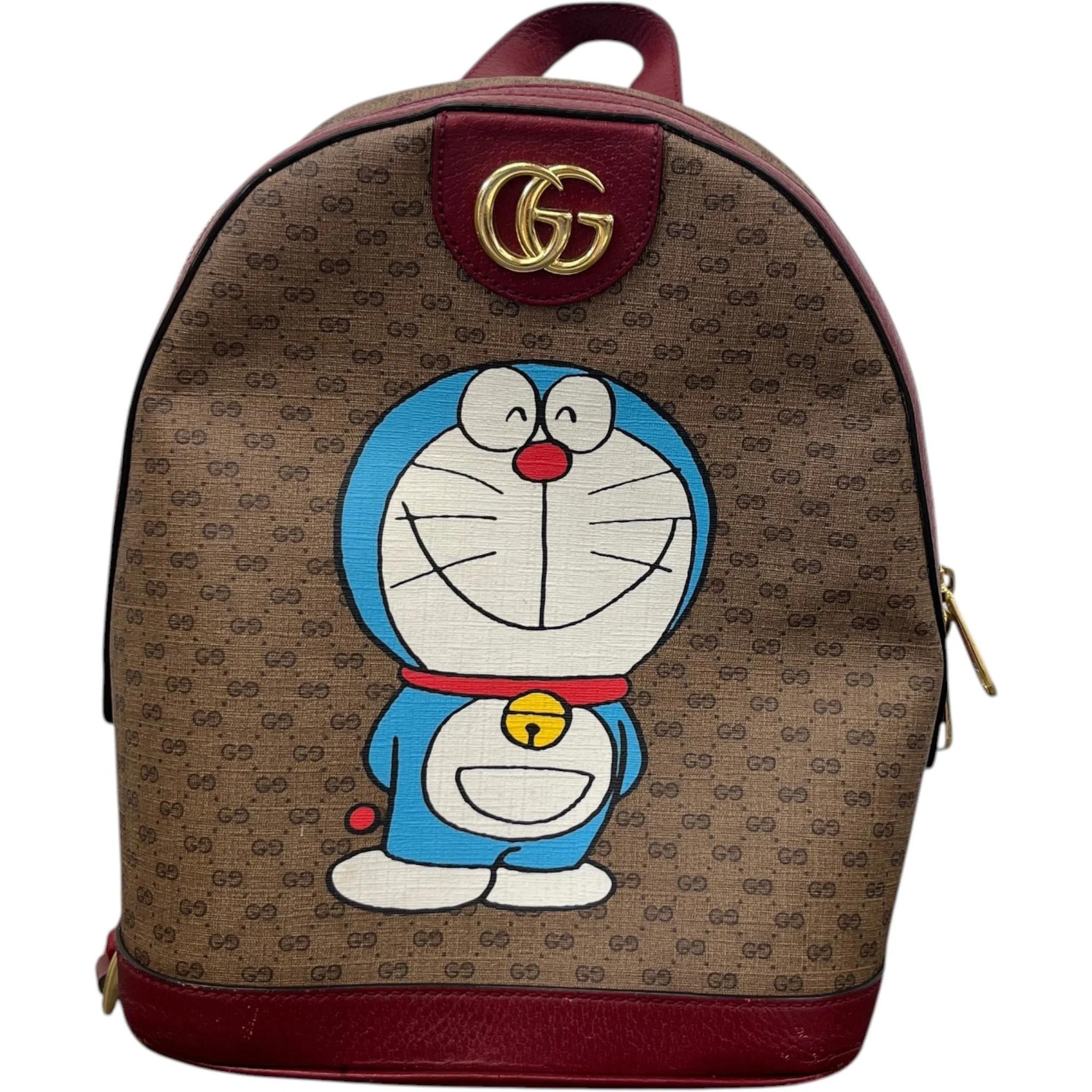 Leather backpack
