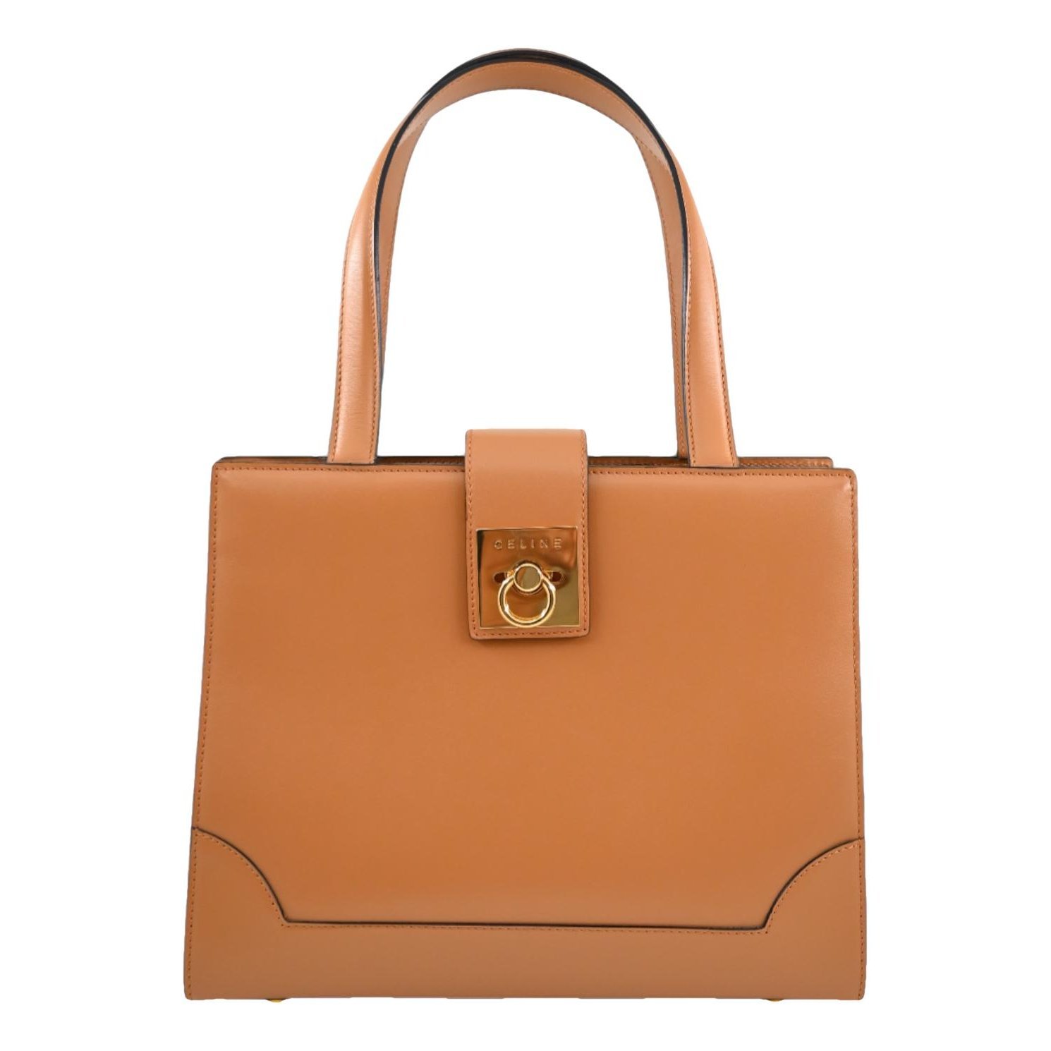 Leather tote