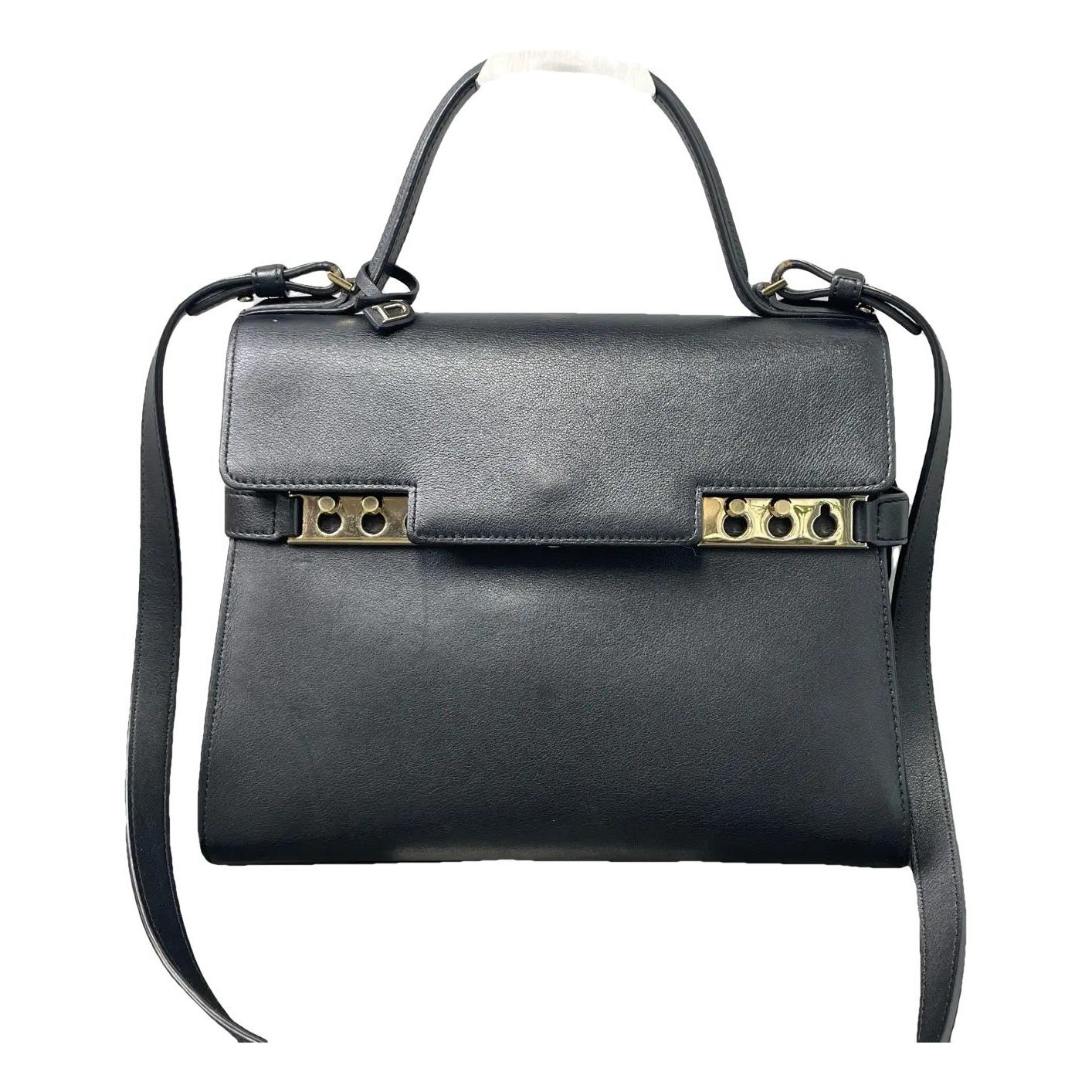 Tempête leather crossbody bag