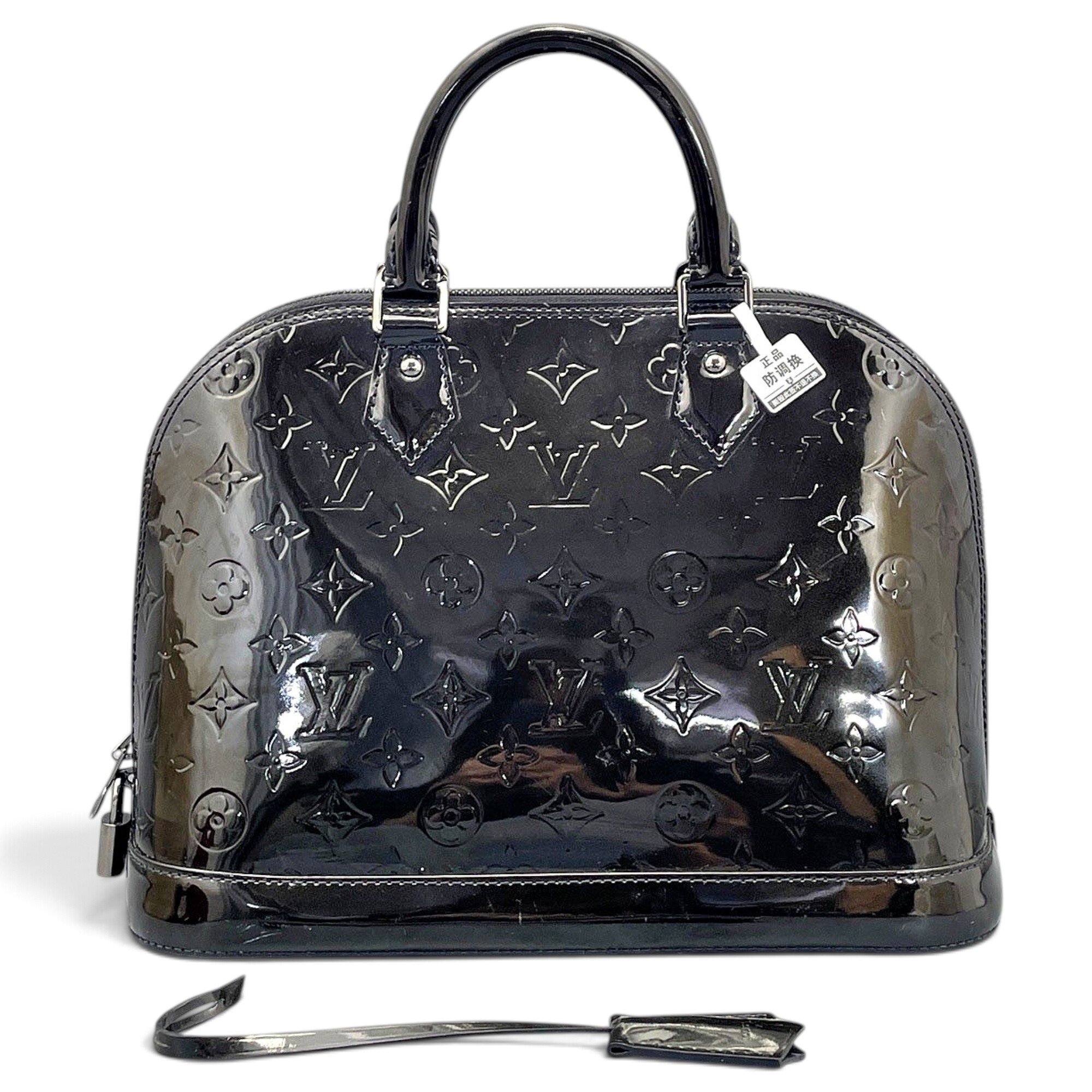 Alma leather handbag