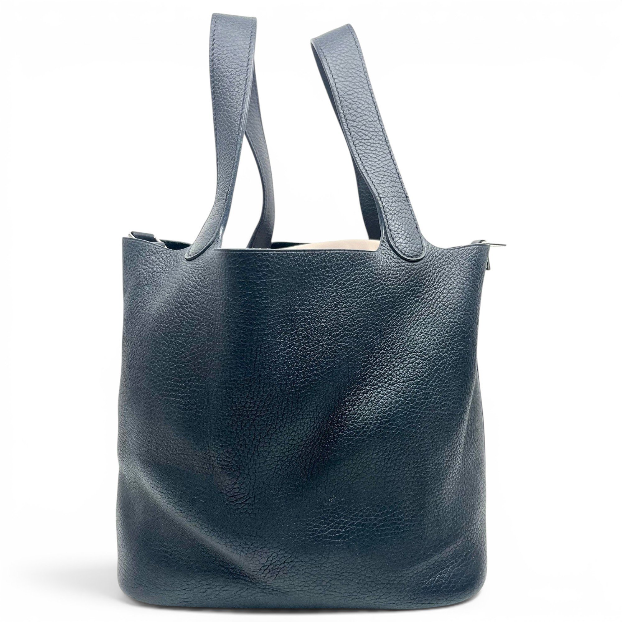 Picotin leather handbag