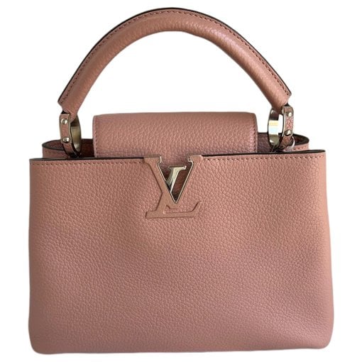 Capucines leather handbag