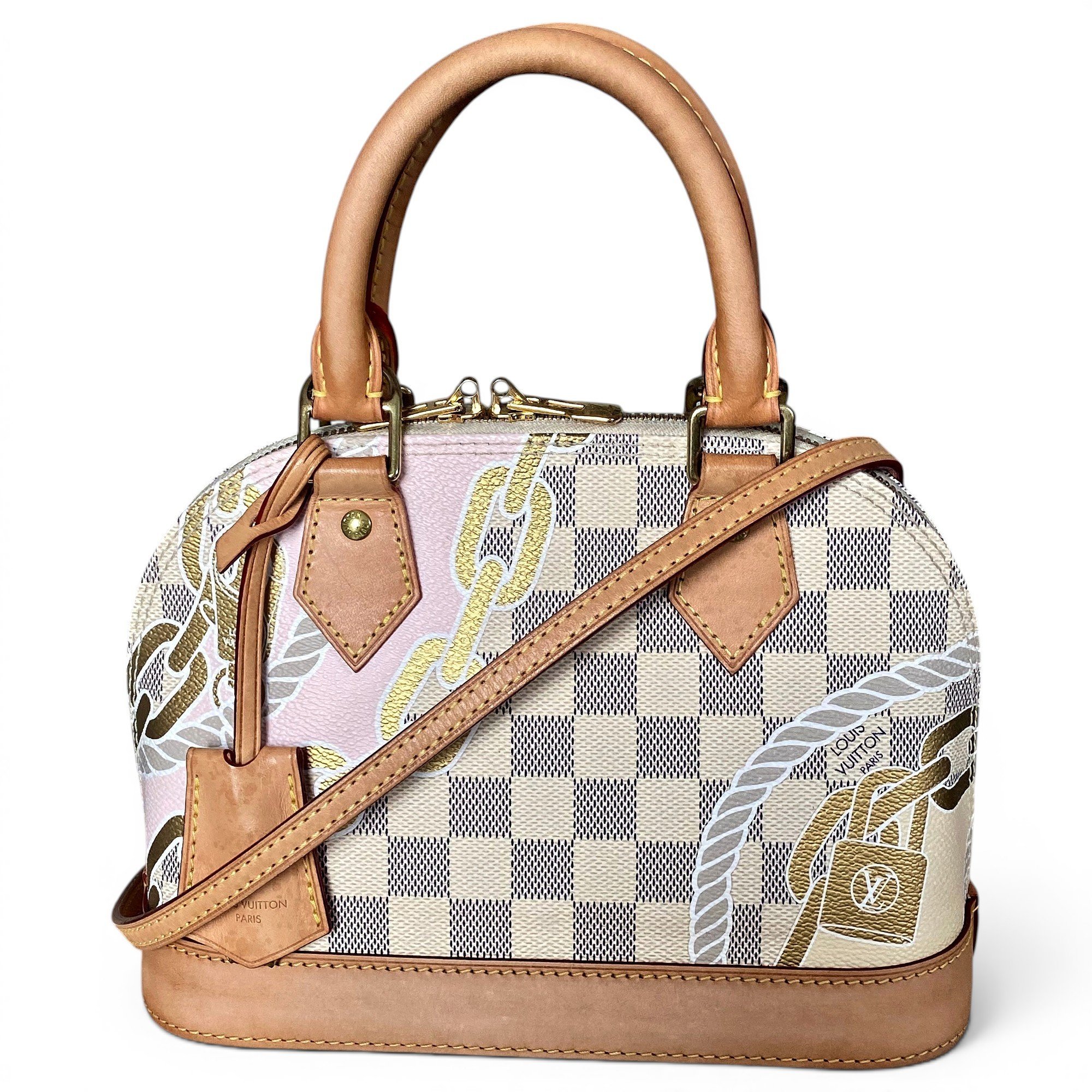 Alma BB leather handbag