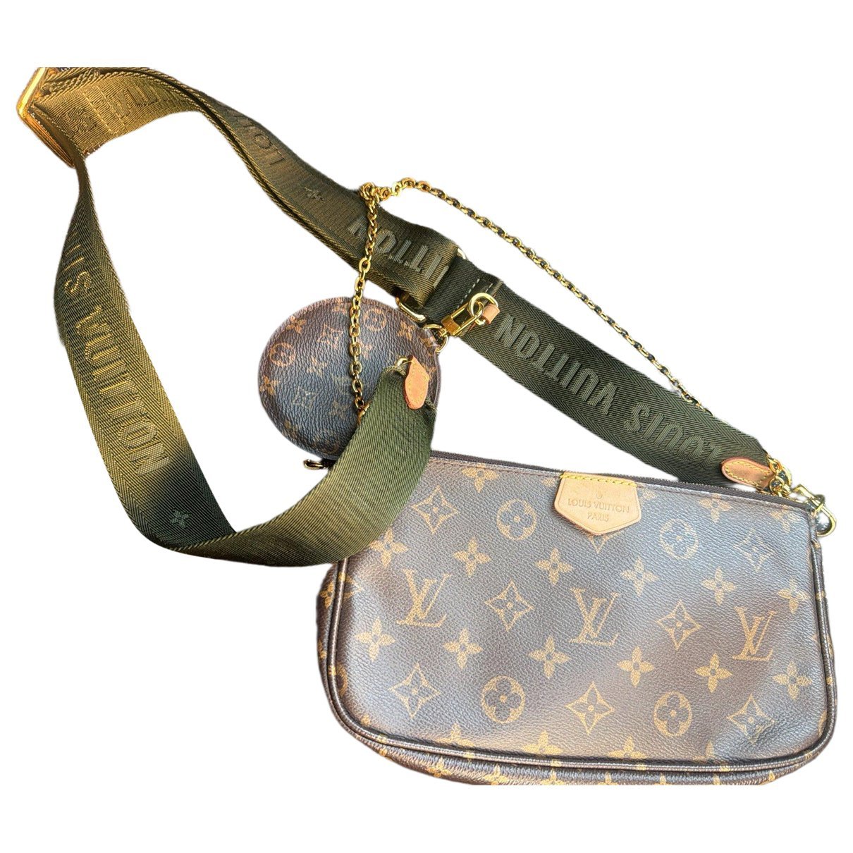 Multi Pochette Accessoires leather crossbody bag