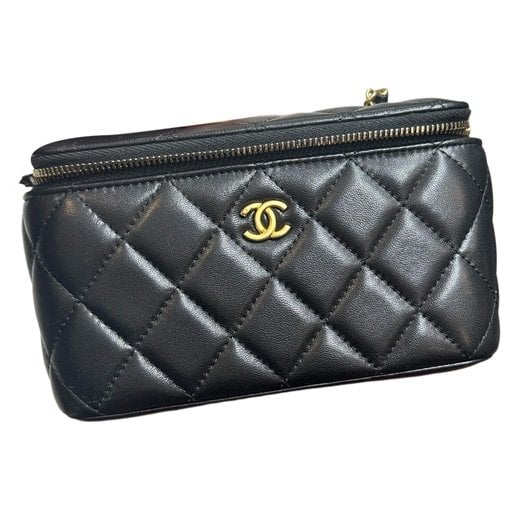 Trendy CC Vanity leather handbag