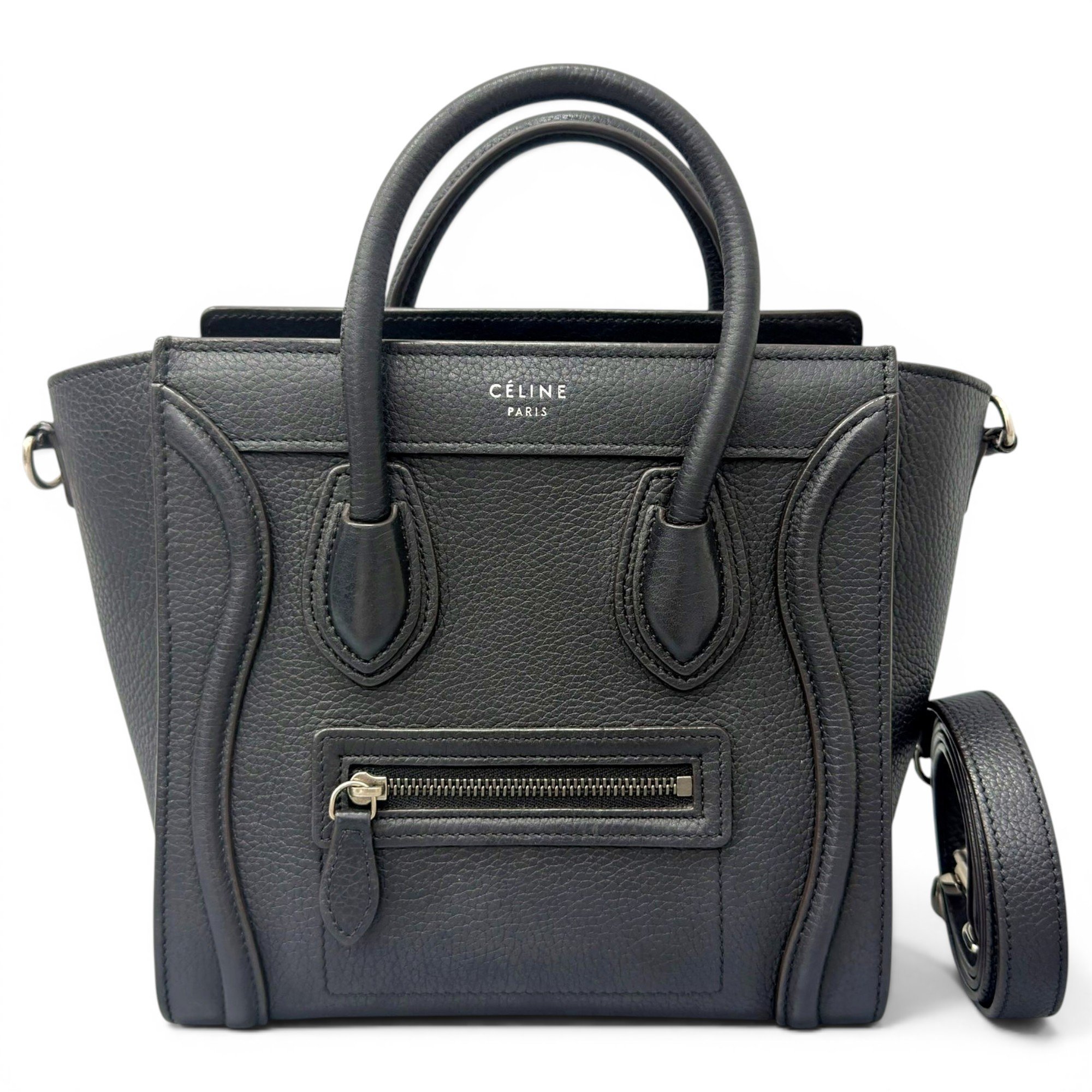 Nano Luggage leather handbag
