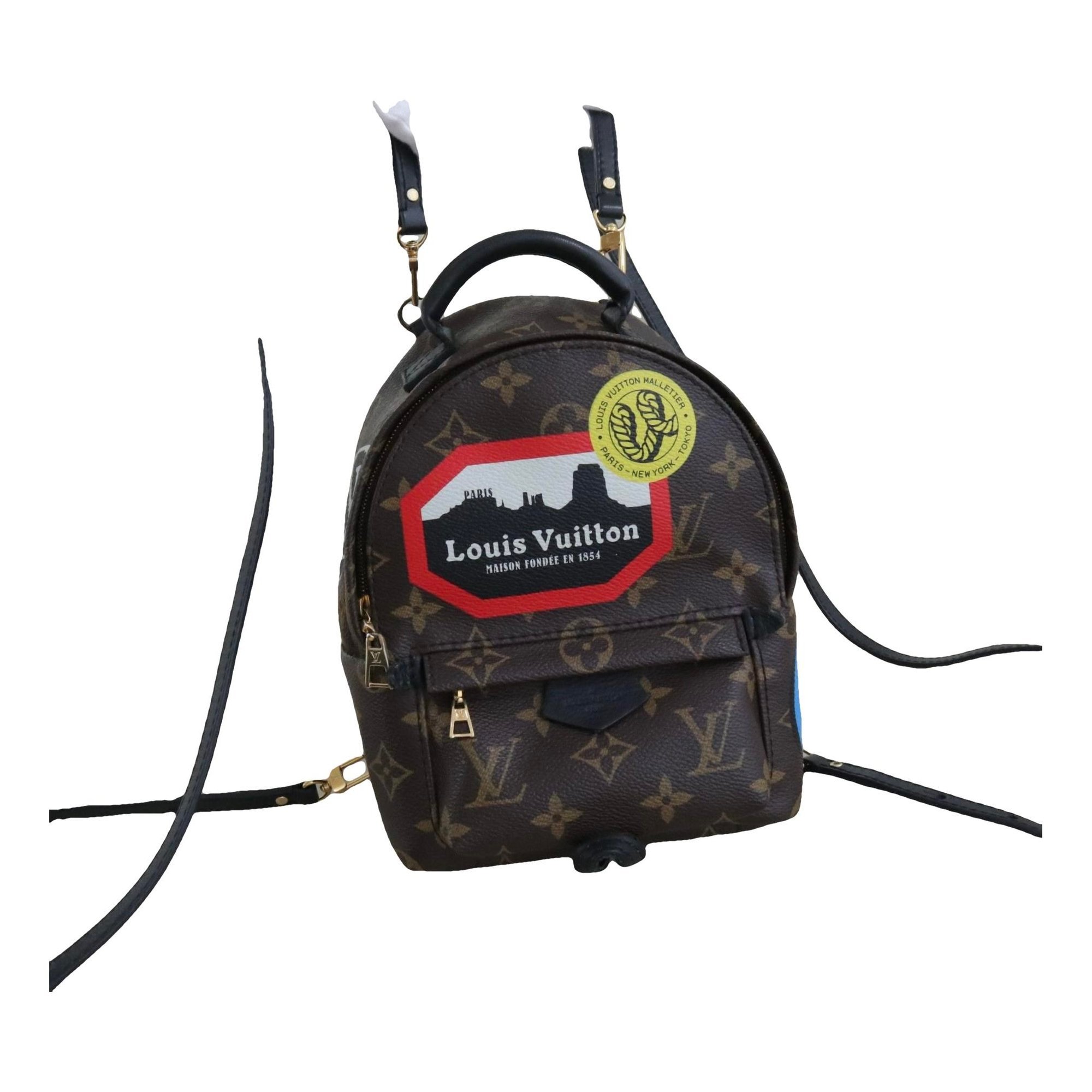 Palm Springs leather backpack