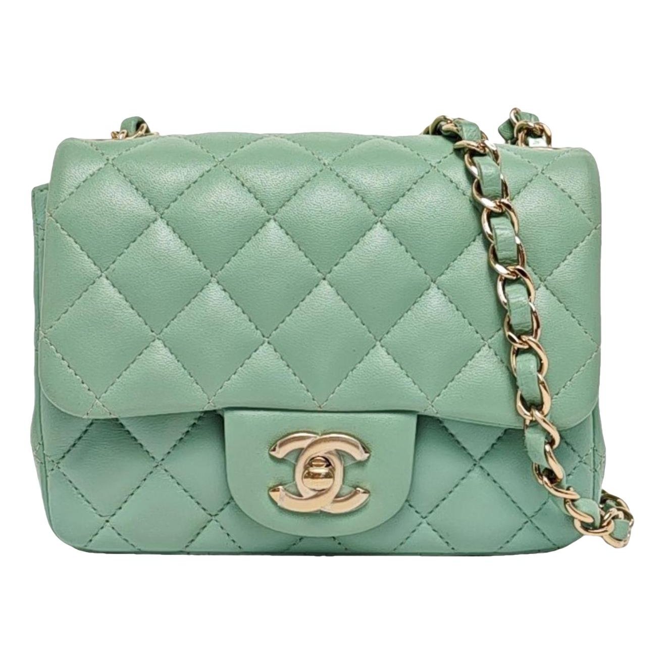 Leather mini bag