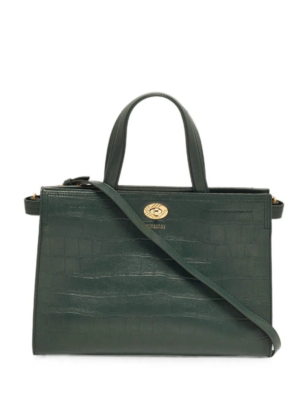 Cotswold small croc-embossed tote bag
