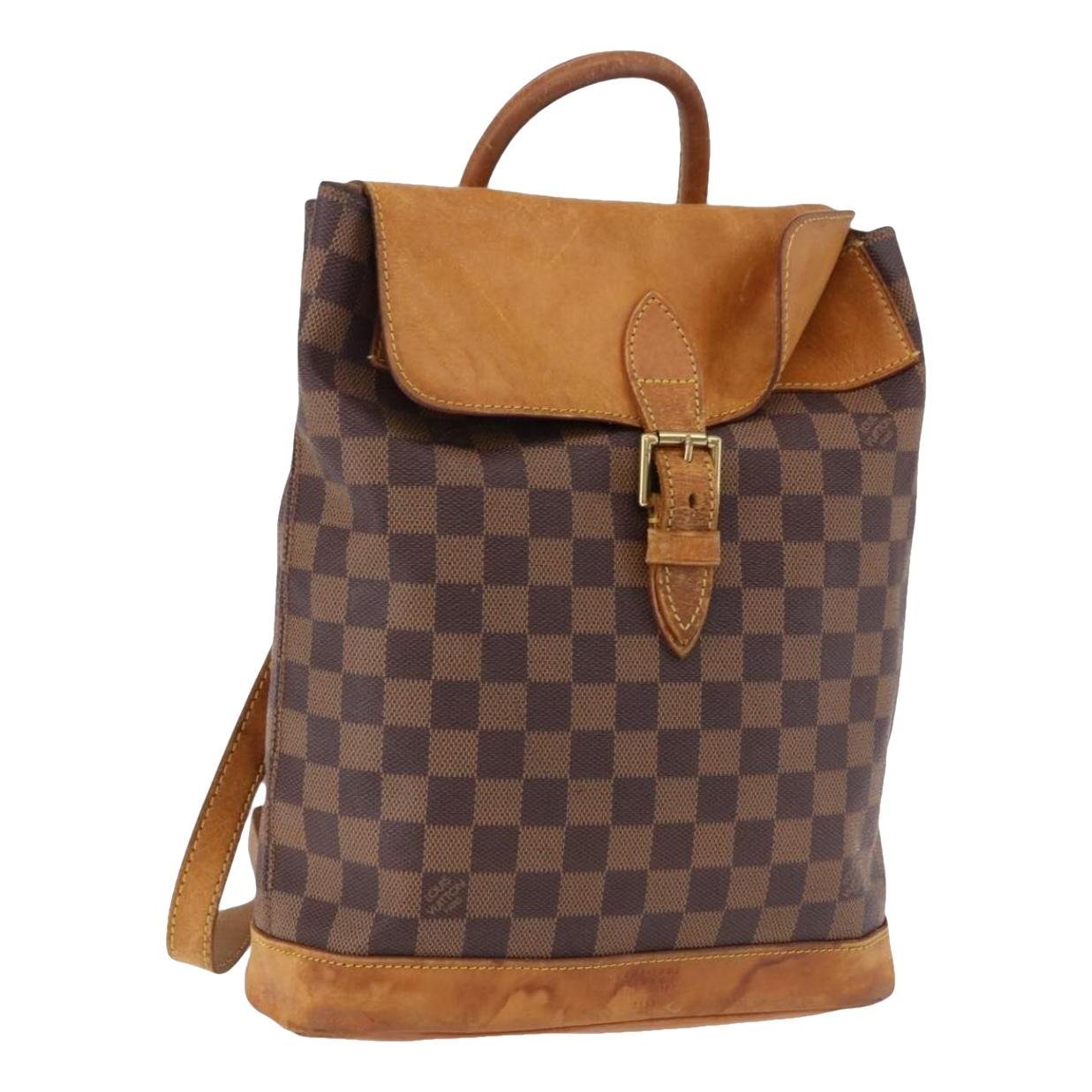 Arlequin leather backpack