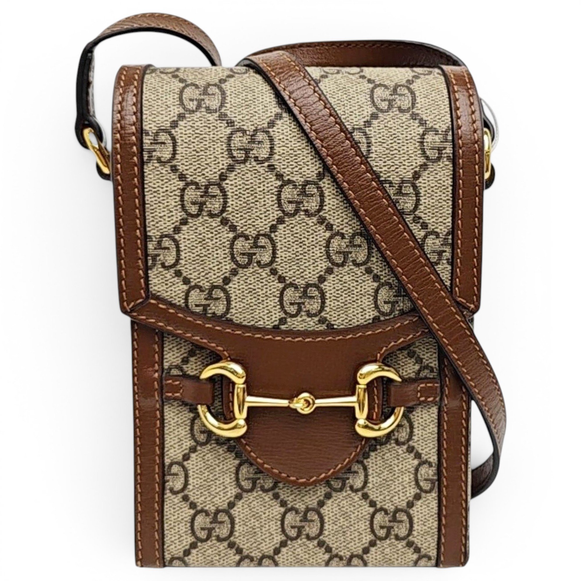 Handle Horsebit 1955 leather handbag