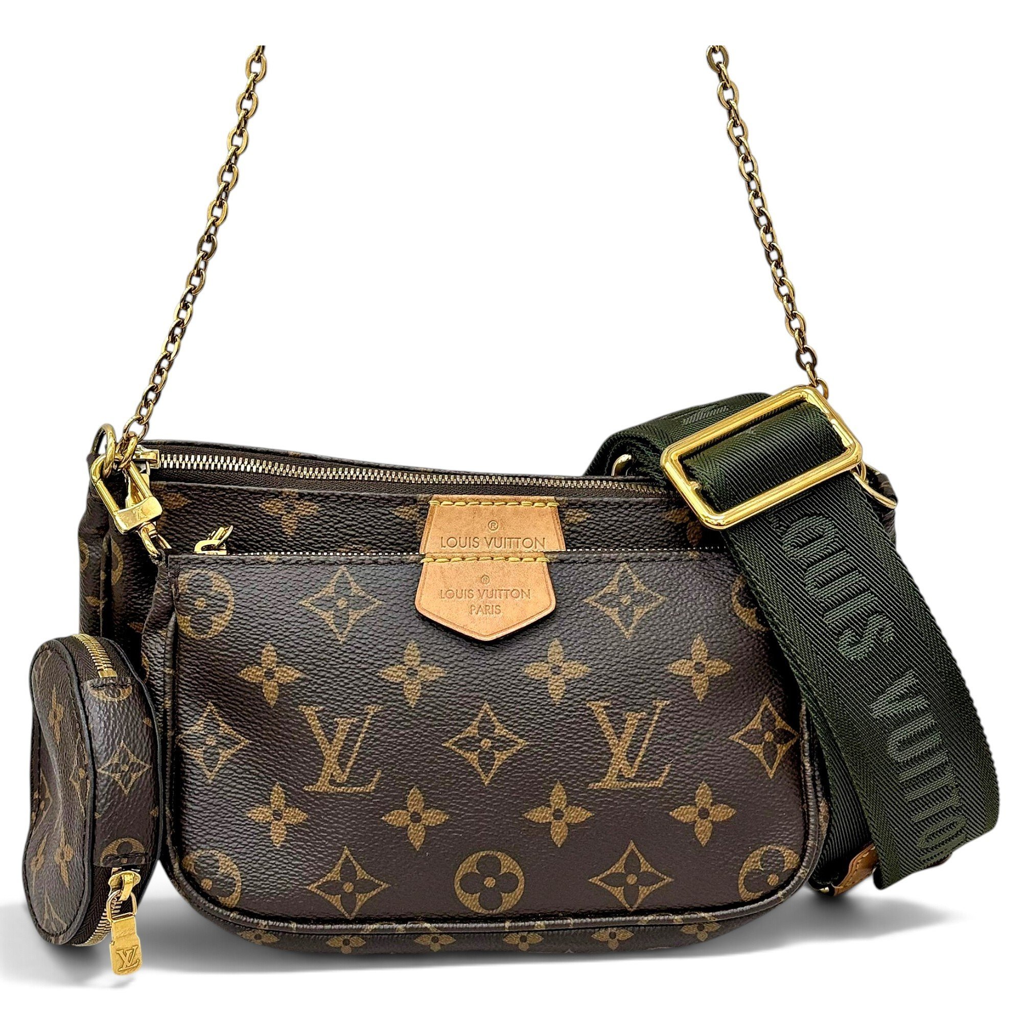 Multi Pochette Accessoires leather handbag