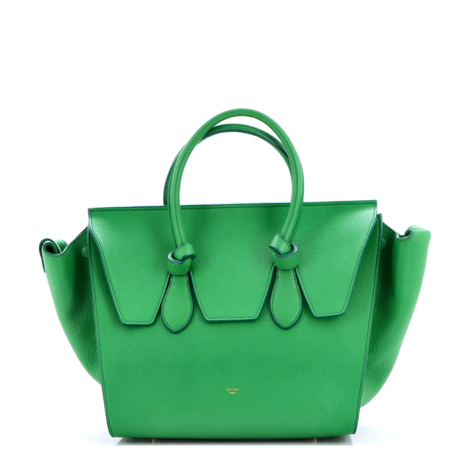 Tie Knot Tote Grainy Leather Small