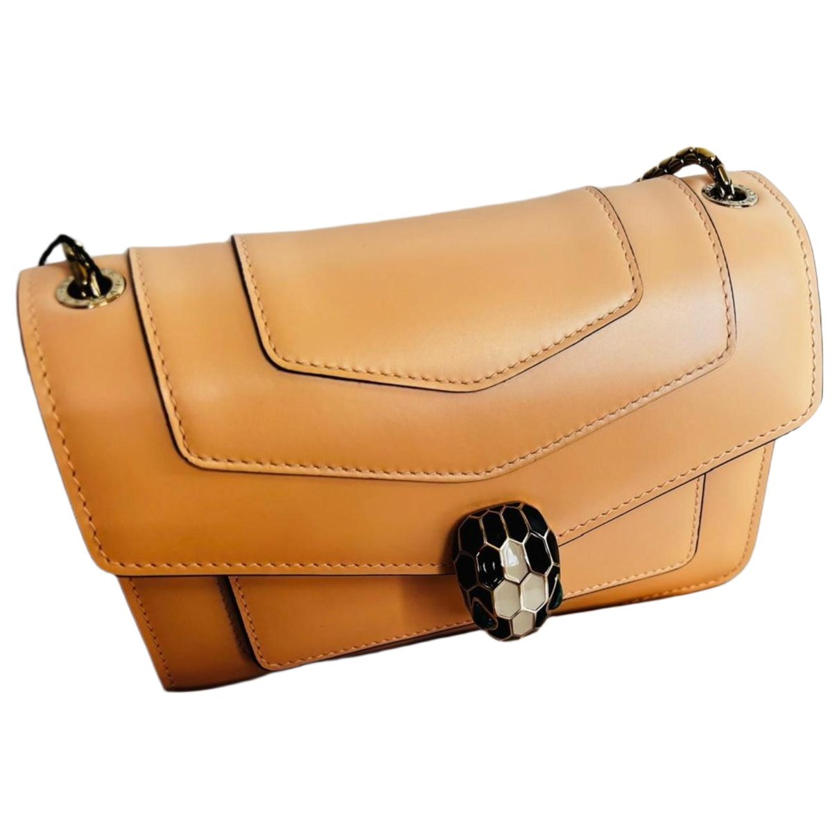 Serpenti leather crossbody bag