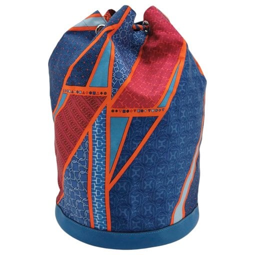 Leather backpack