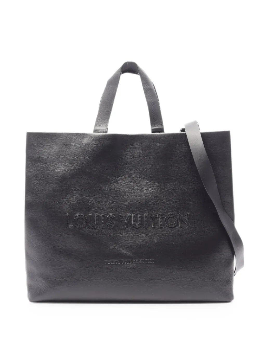 2010s MM leather tote bag