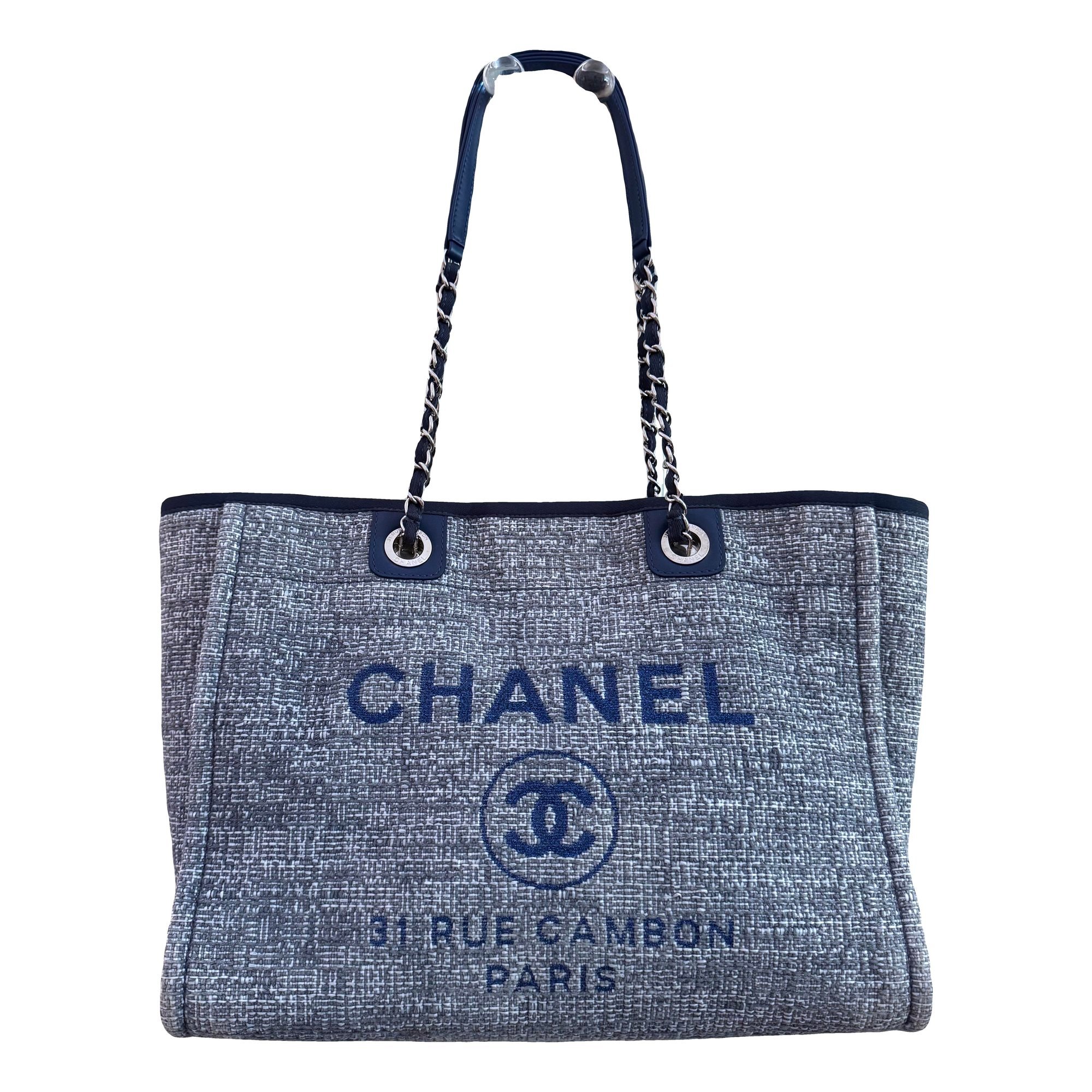 Deauville Chain tweed handbag