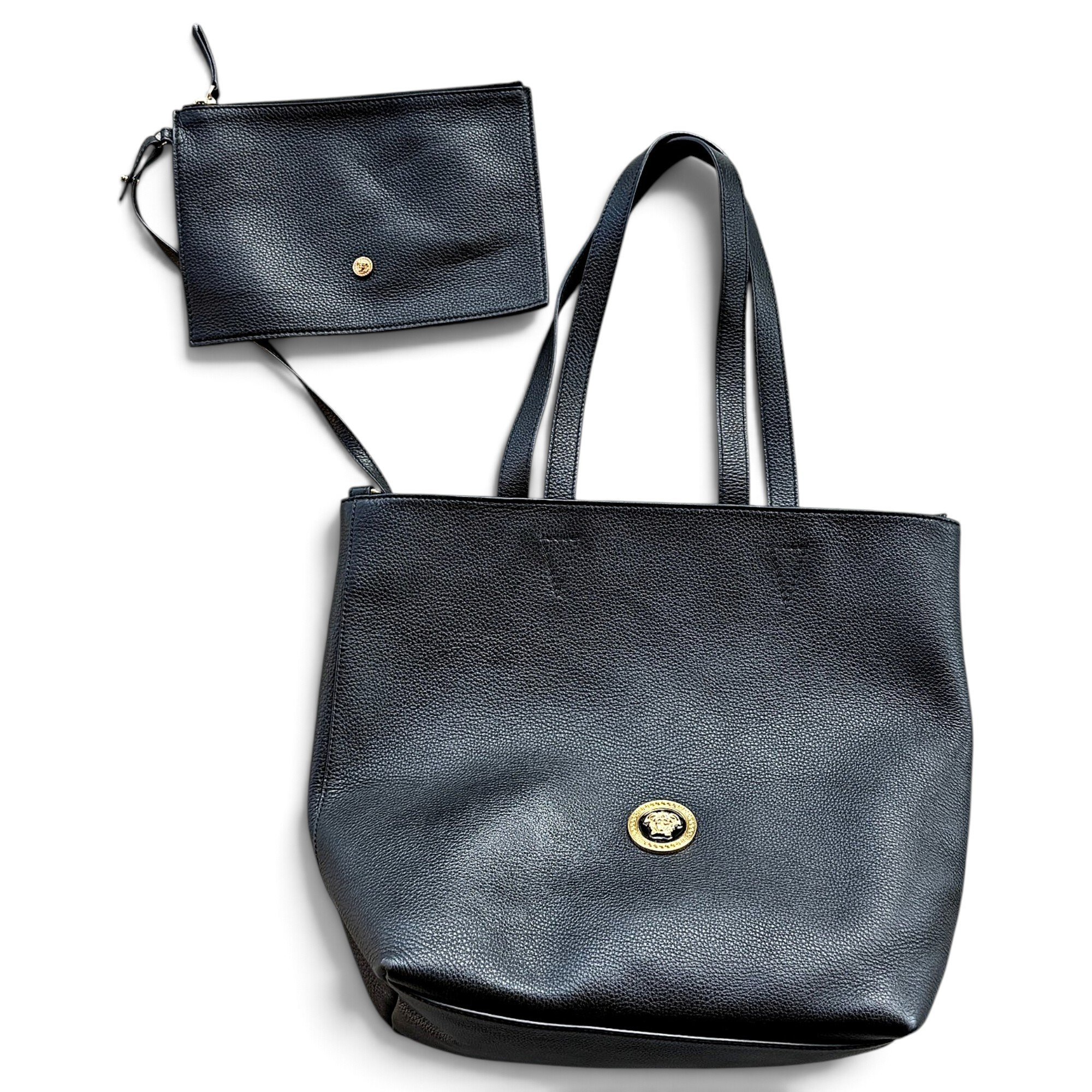 La Medusa leather tote