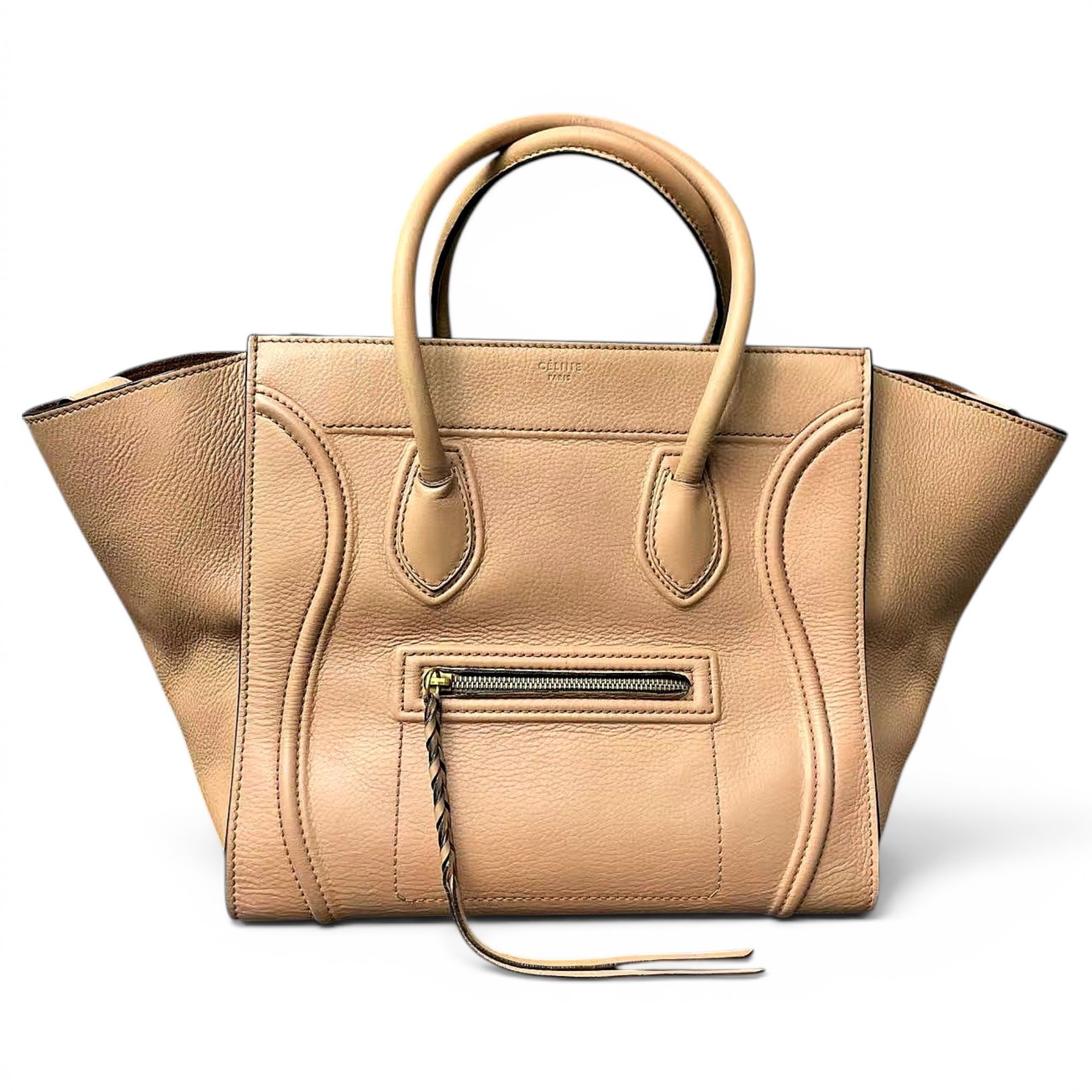 Celine Luggage leather handbag