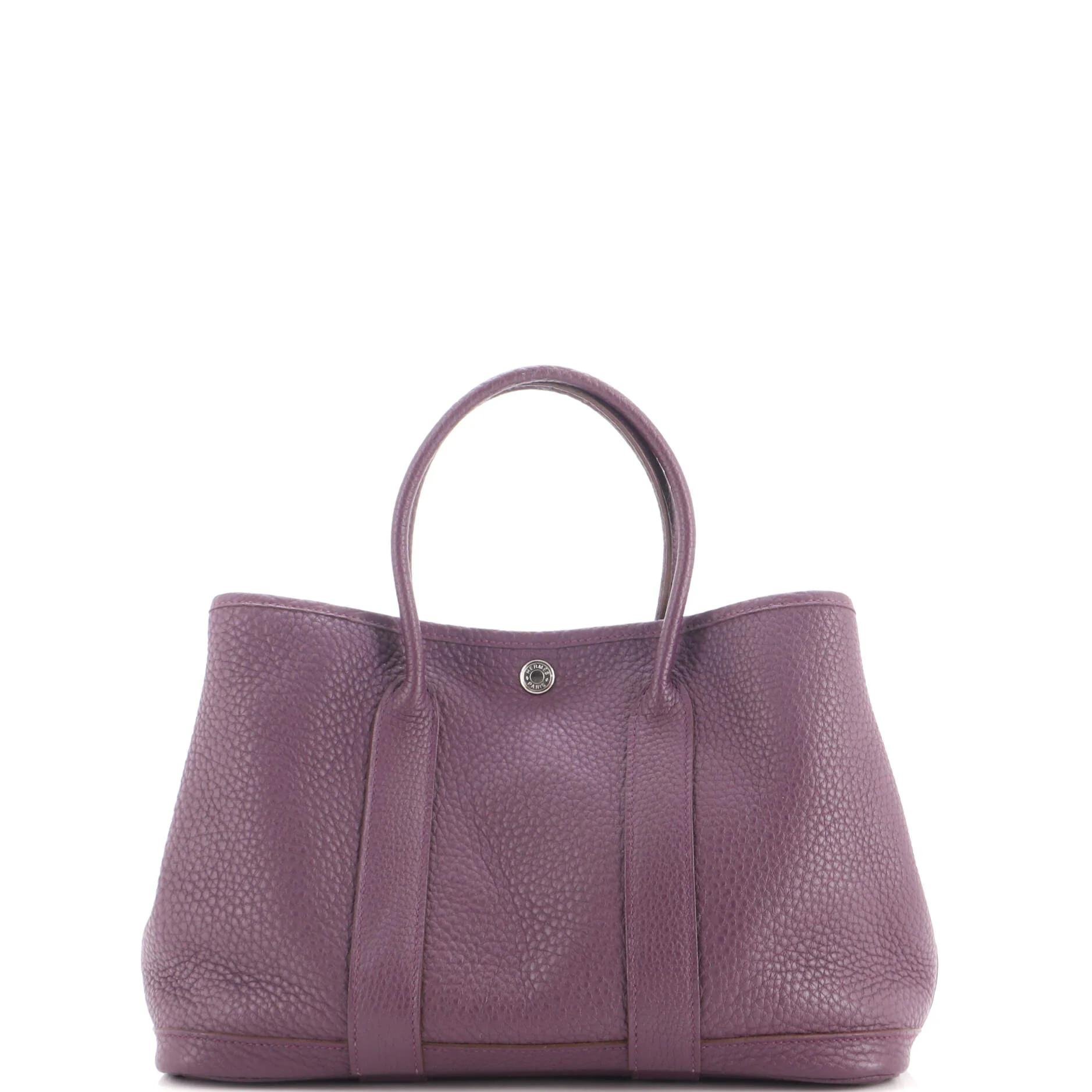 Leather tote