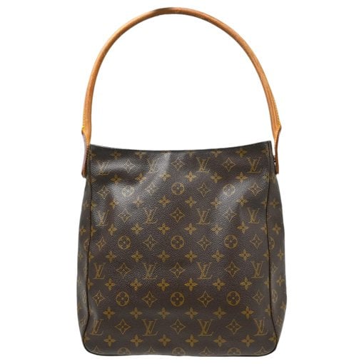 Looping cloth handbag