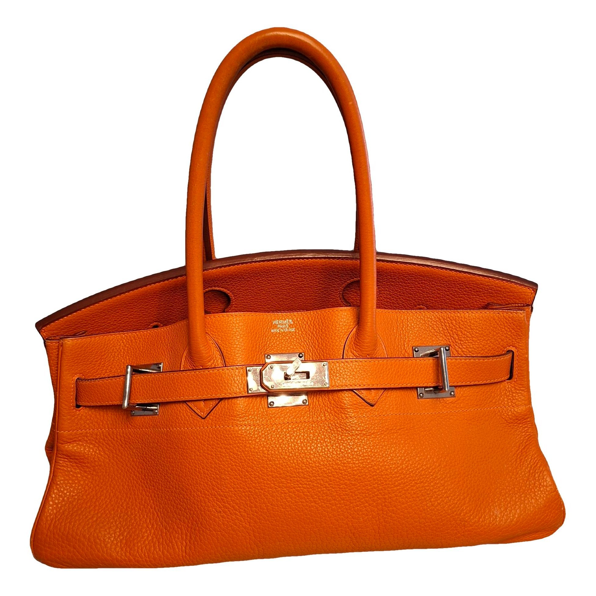 Birkin Shoulder leather handbag