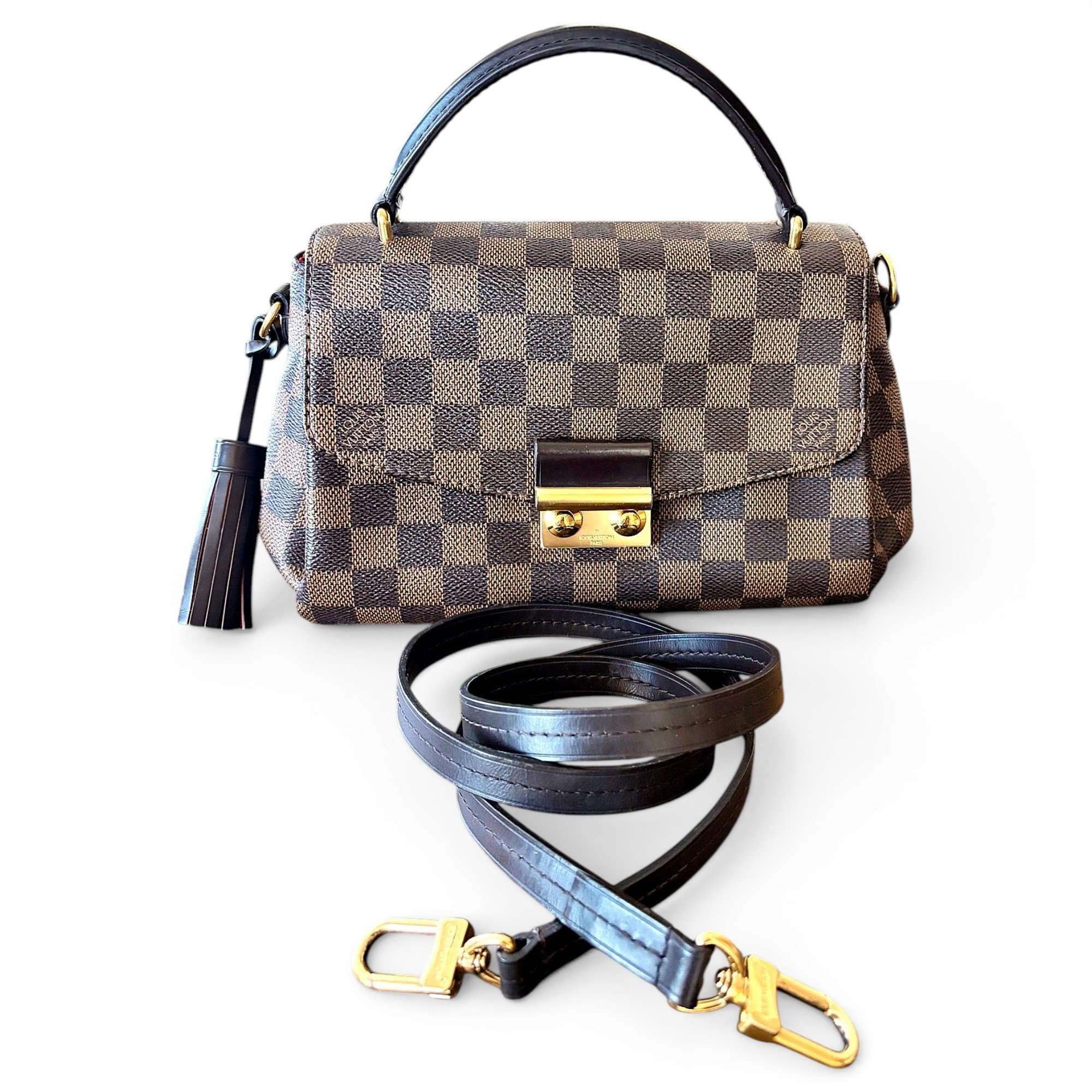 Saint Michel leather crossbody bag