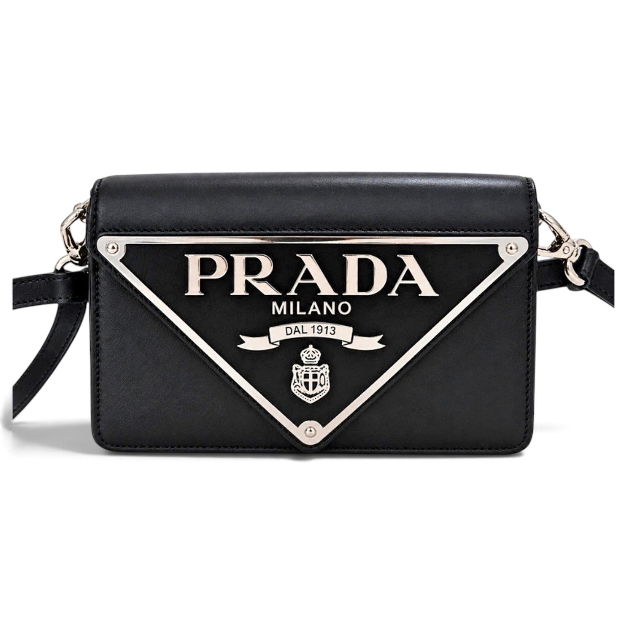 Leather crossbody bag