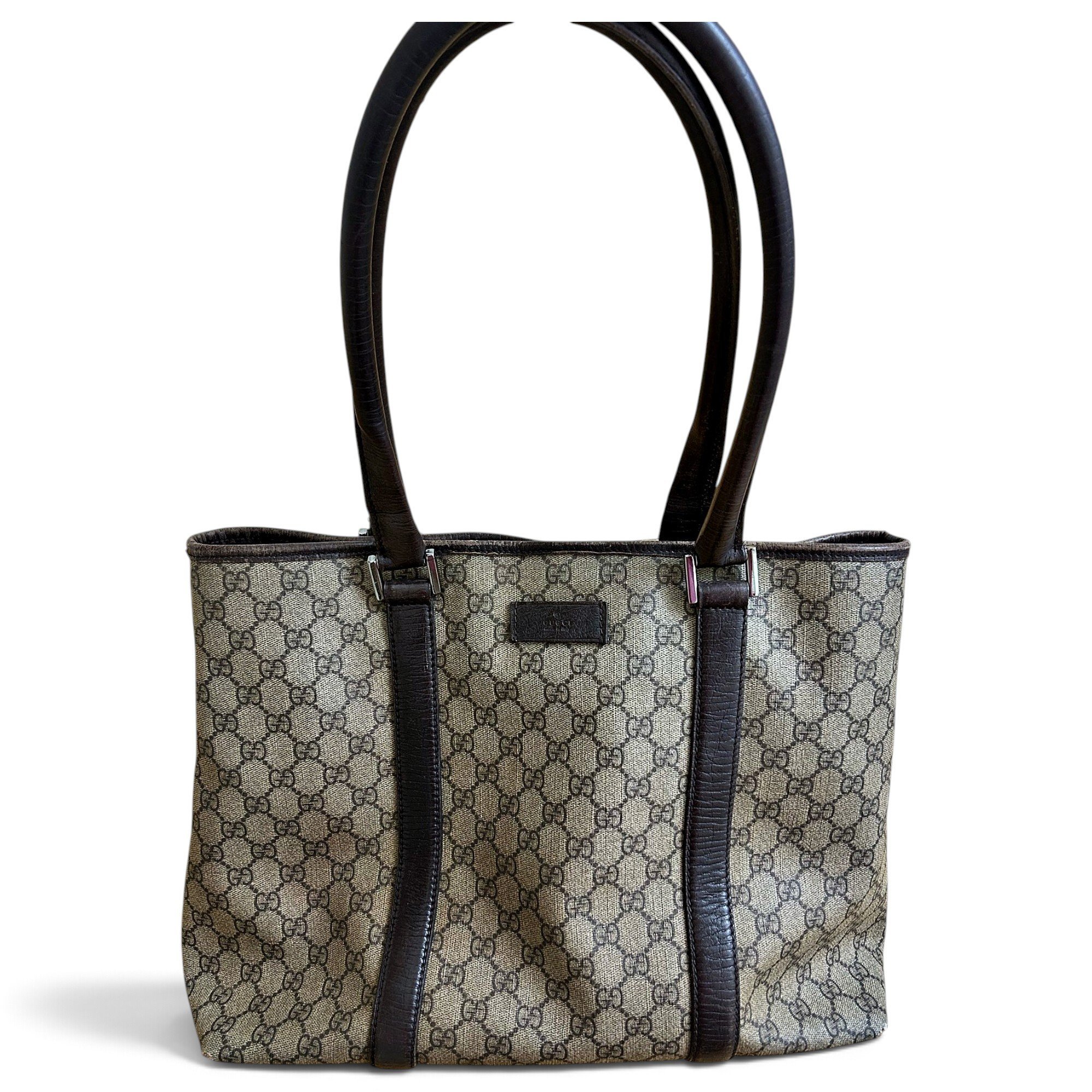 Leather tote