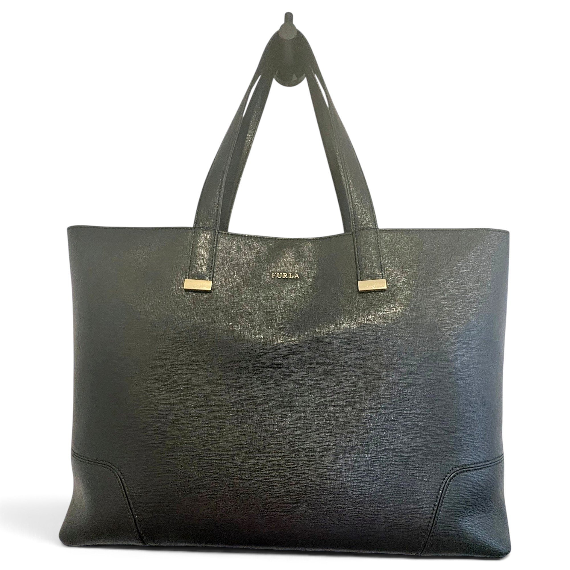 Leather tote