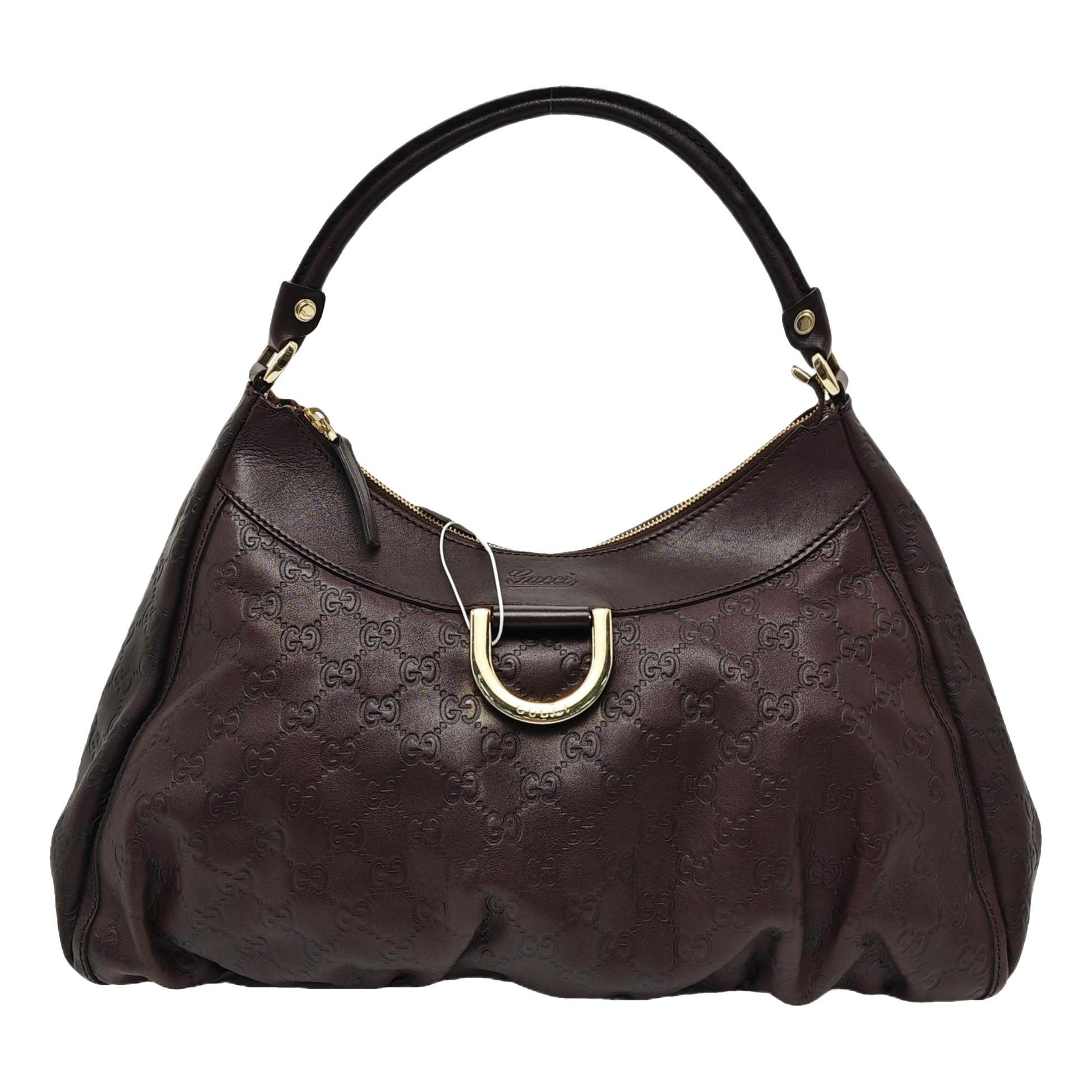 D-Ring leather handbag