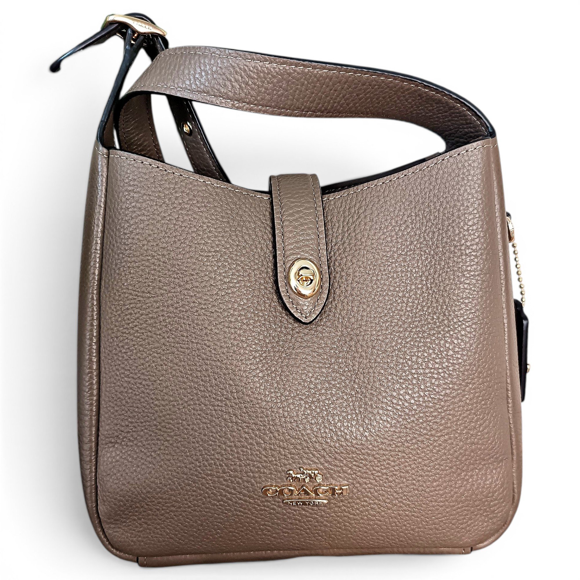 Leather crossbody bag