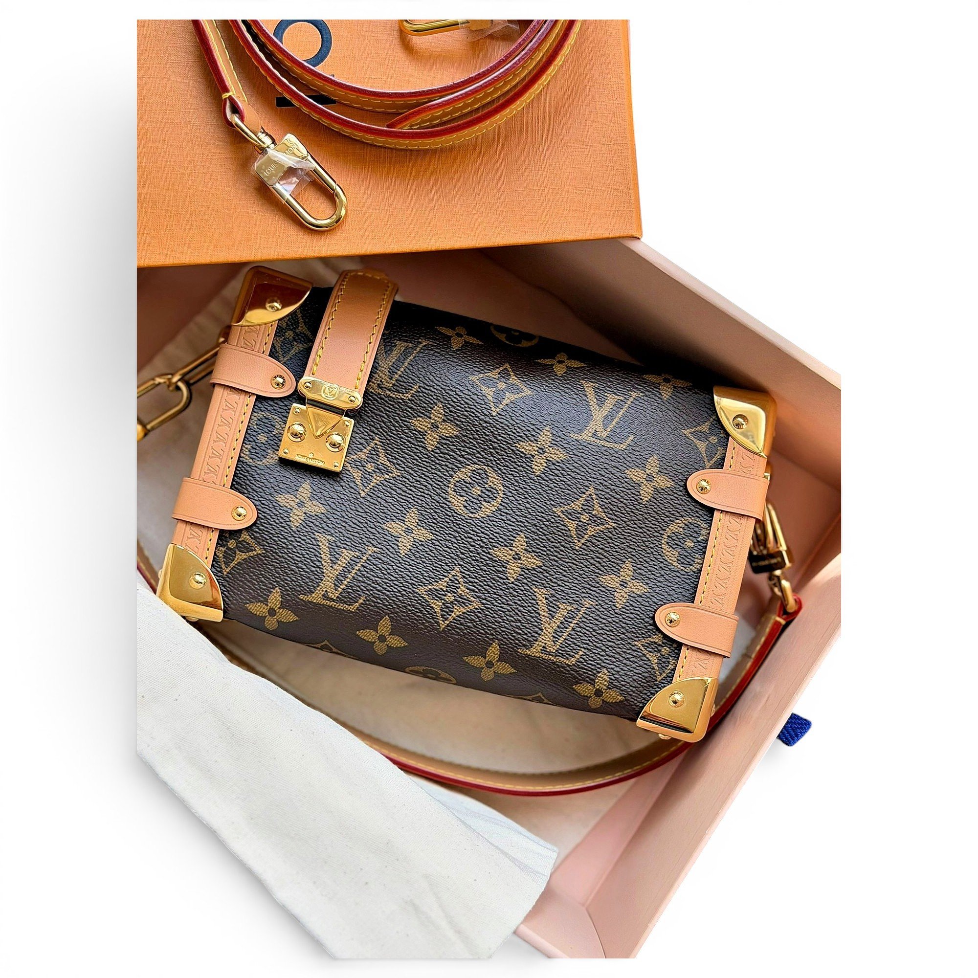 Side Trunk cloth handbag