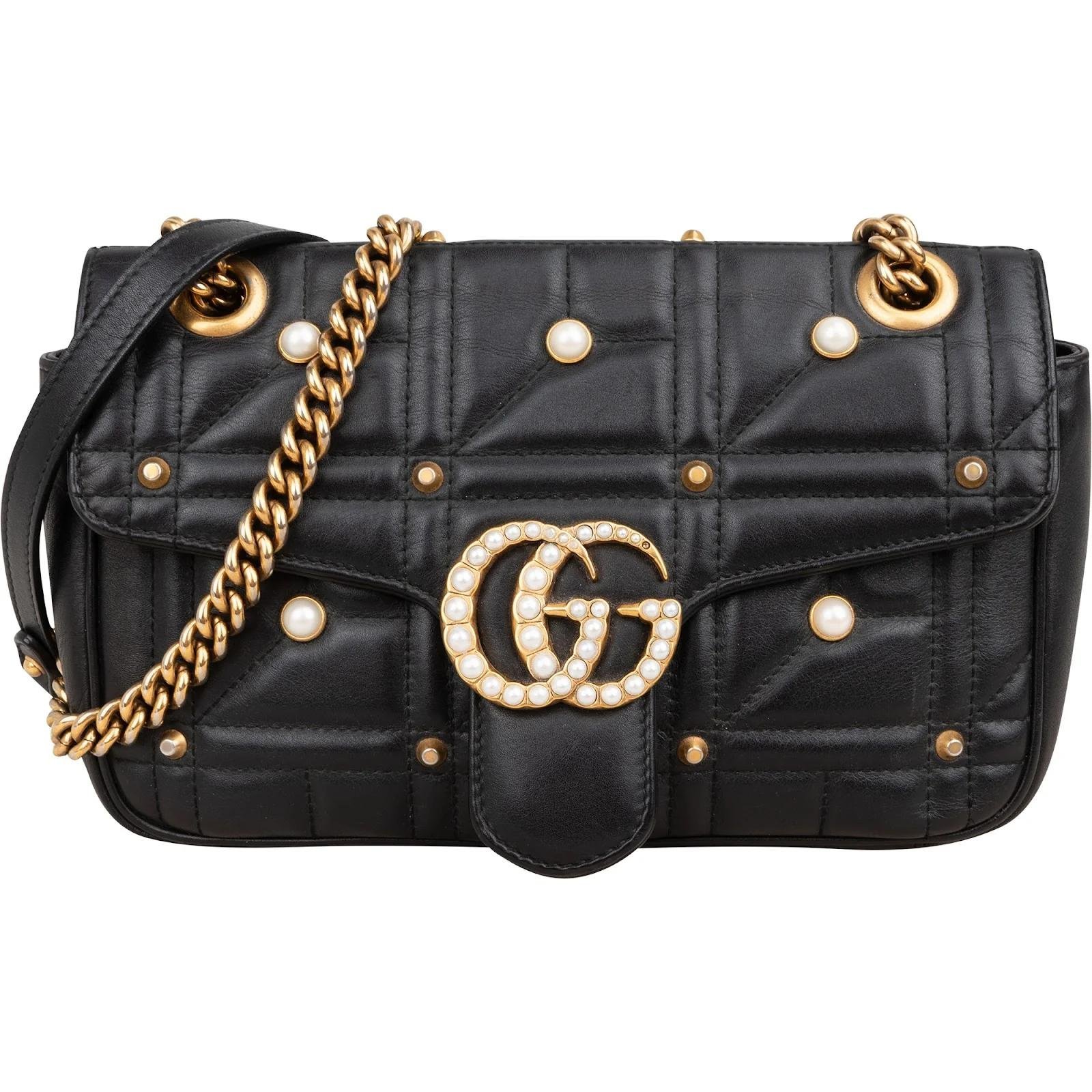 GG Marmont leather crossbody bag