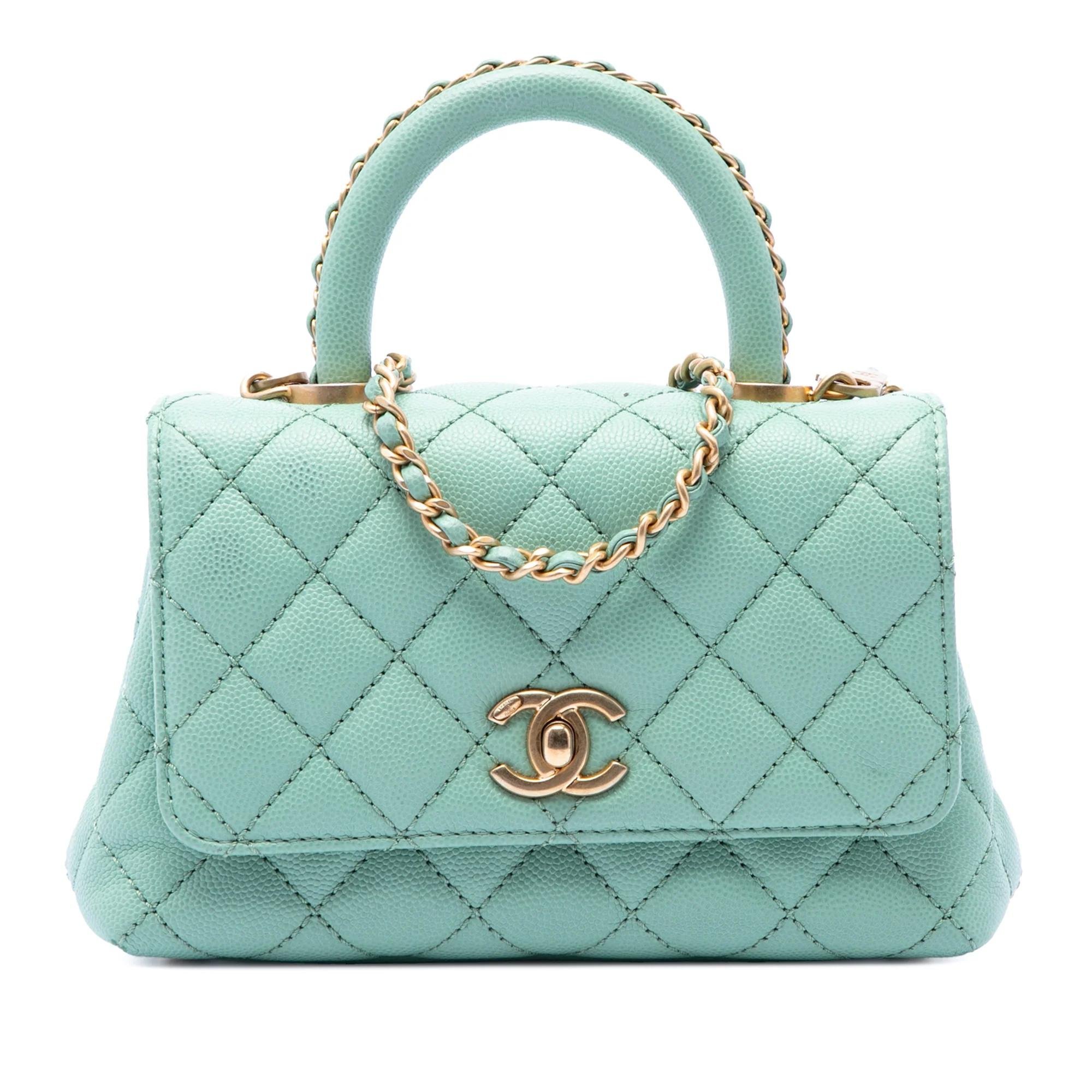 Timeless Classique Top Handle leather handbag