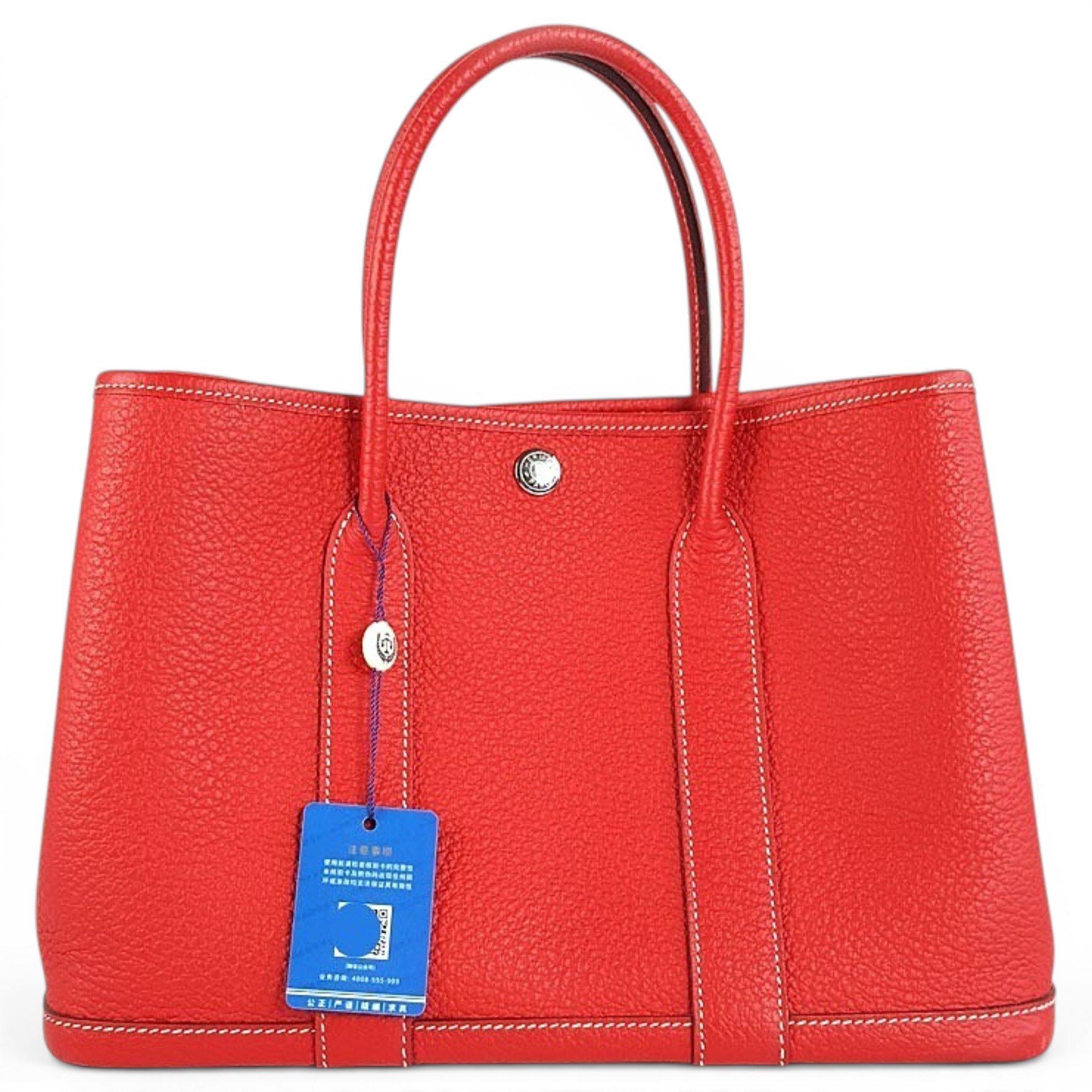 Garden Party leather tote