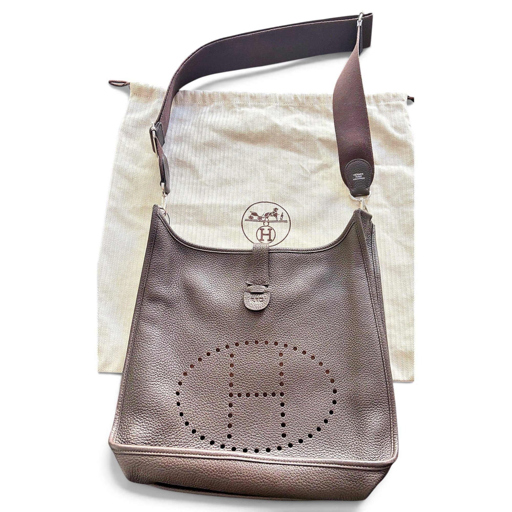 Evelyne leather crossbody bag
