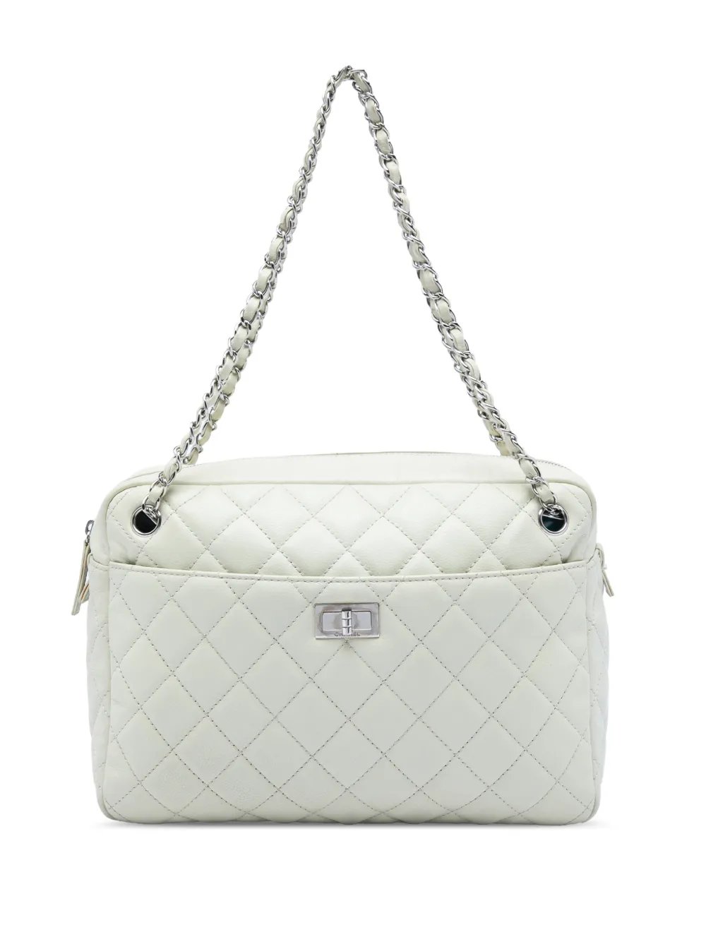 2008-2009 Large Quilted Caviar Reissue Camera Bag shoulder bag