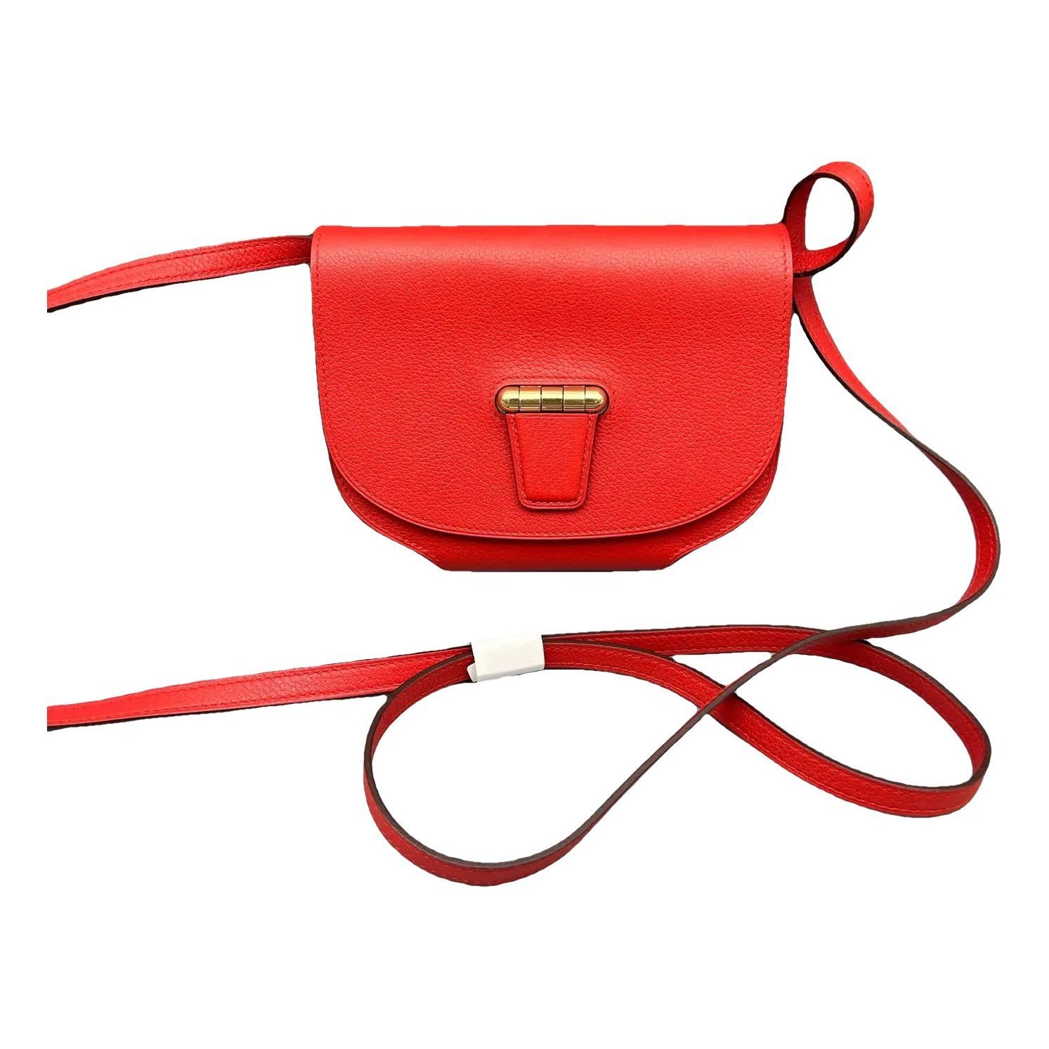 Convoyeur leather crossbody bag