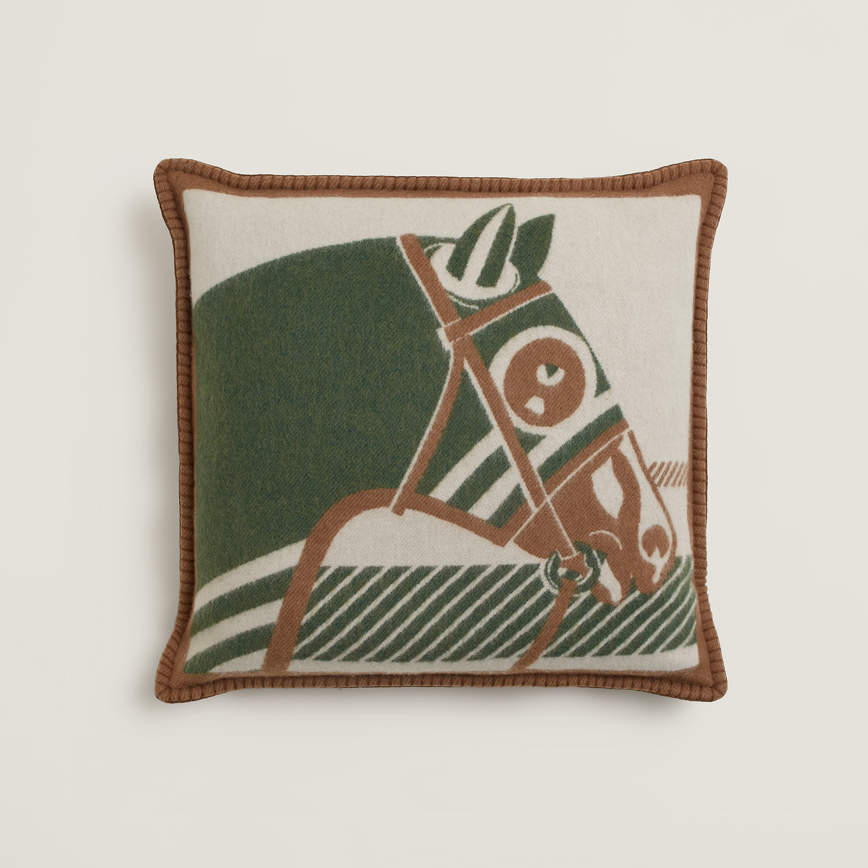Cheval a la Couverture pillow