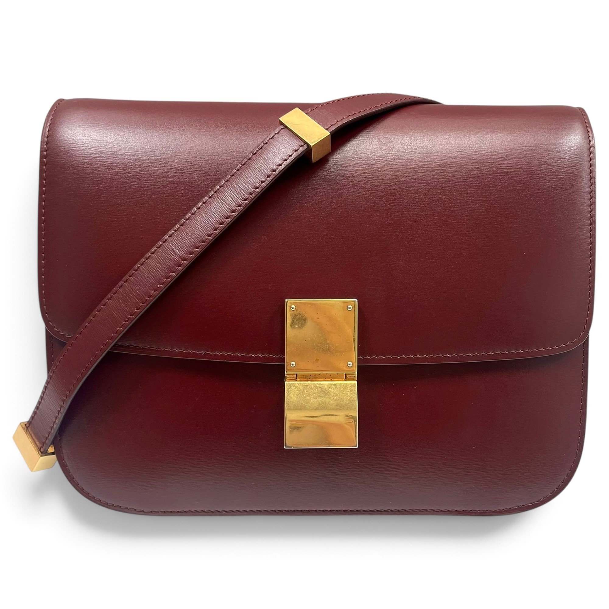 Classic leather handbag