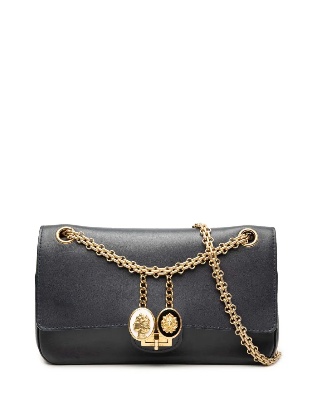 2016-2017 Calfskin Reissue 2.55 Medallion Nude Double Flap 225 shoulder bag