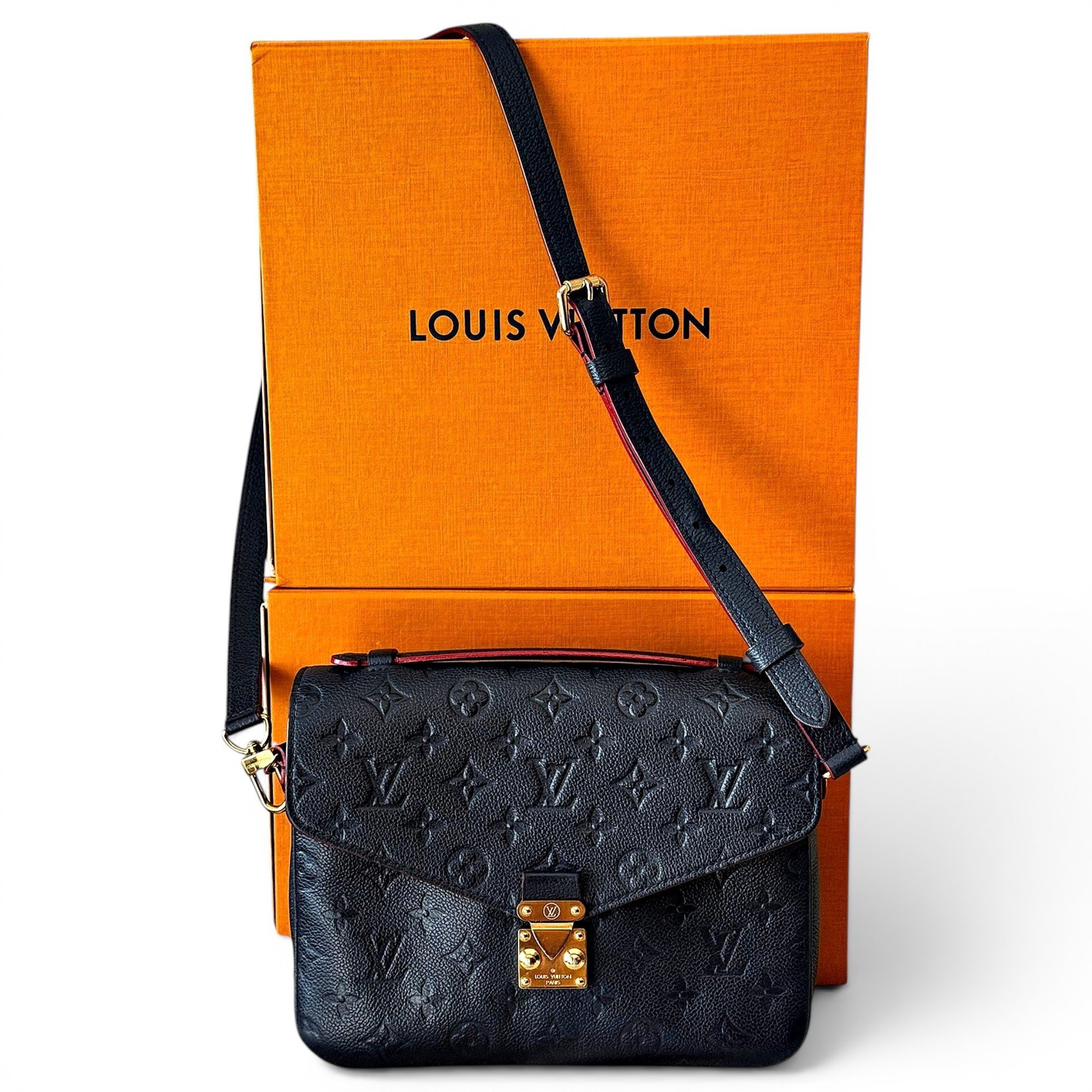 Metis leather crossbody bag