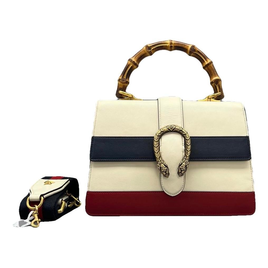 Dionysus Bamboo leather handbag