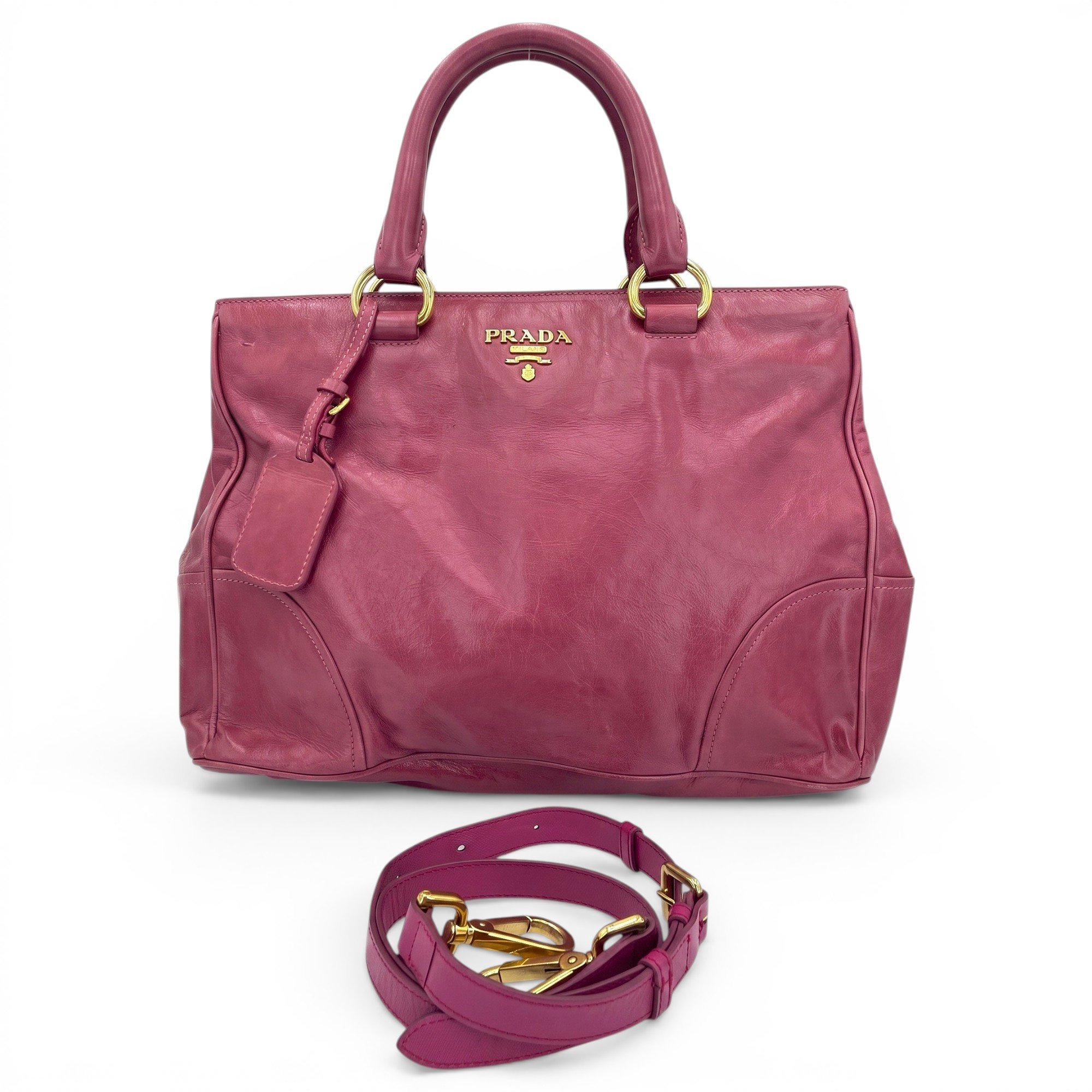 Galleria leather handbag