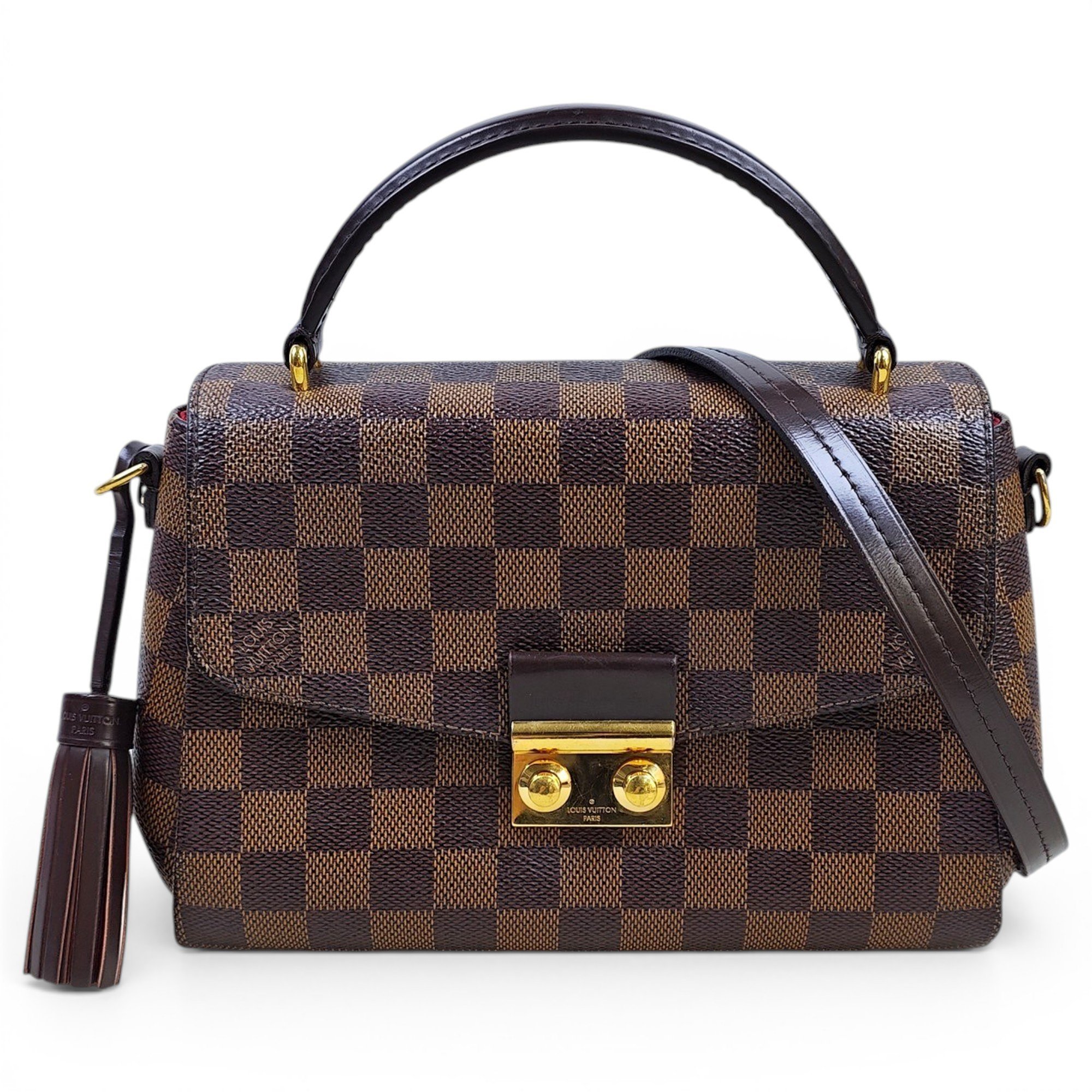 Croisette leather handbag